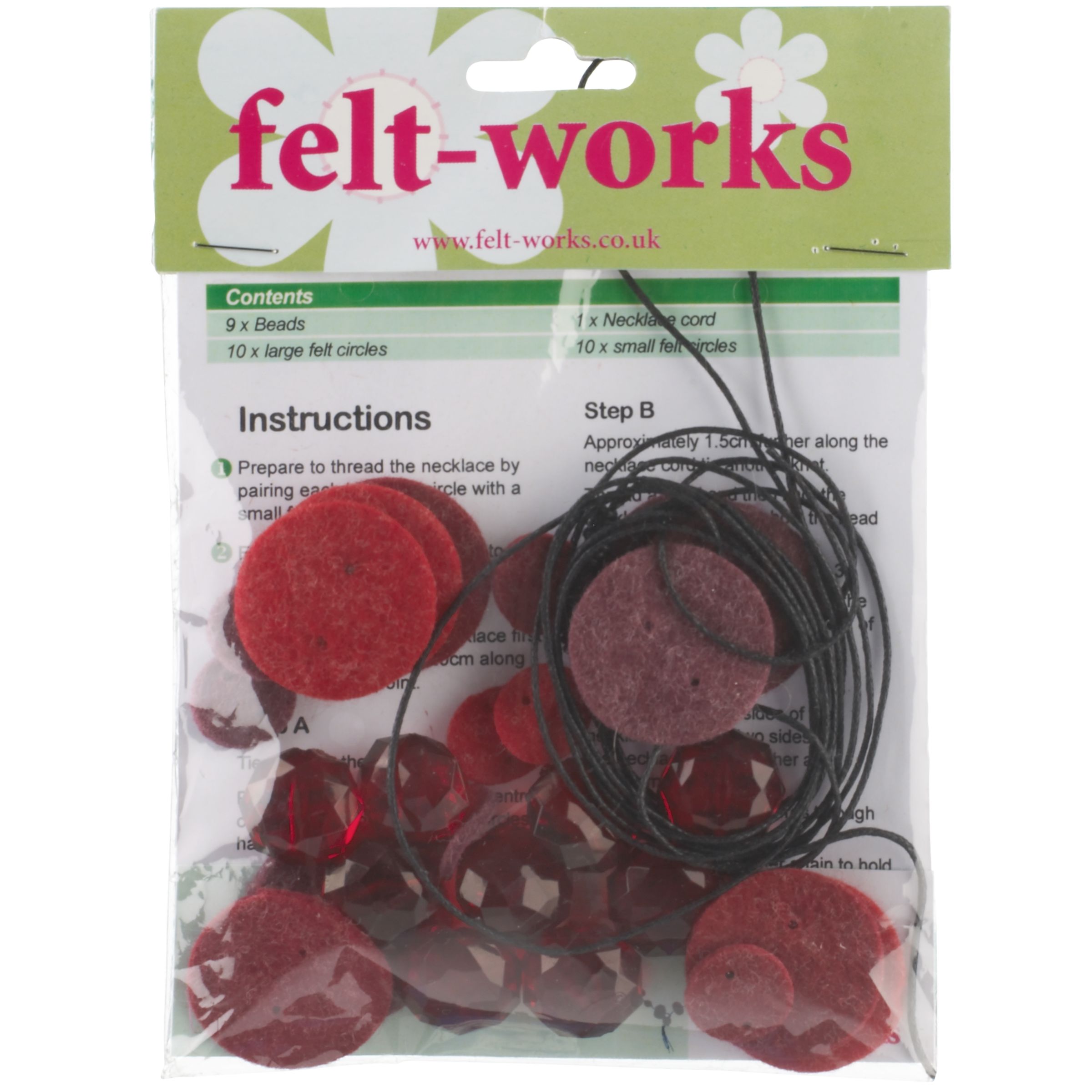 Feltworks Fairtrade Necklace Kit