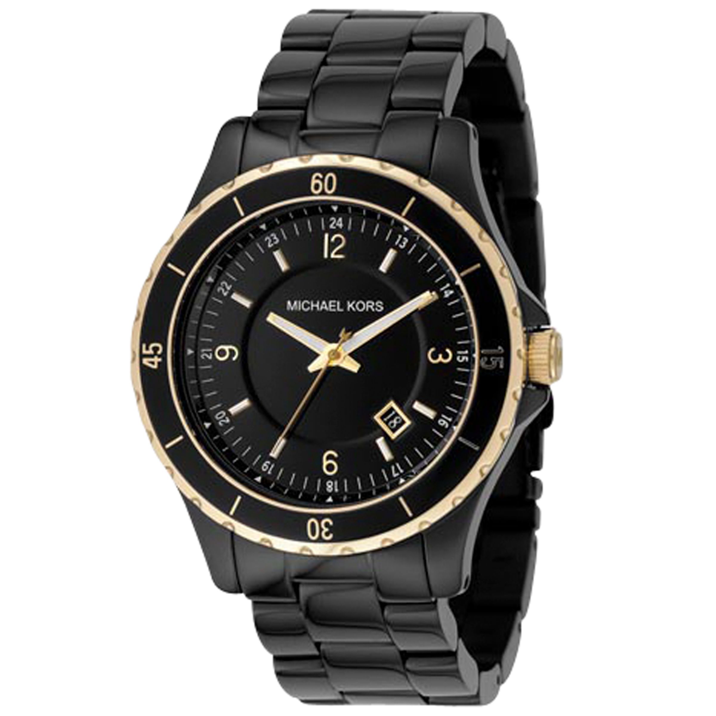 Michael Kors MK5173 Women's Sport Watch, Black at John Lewis