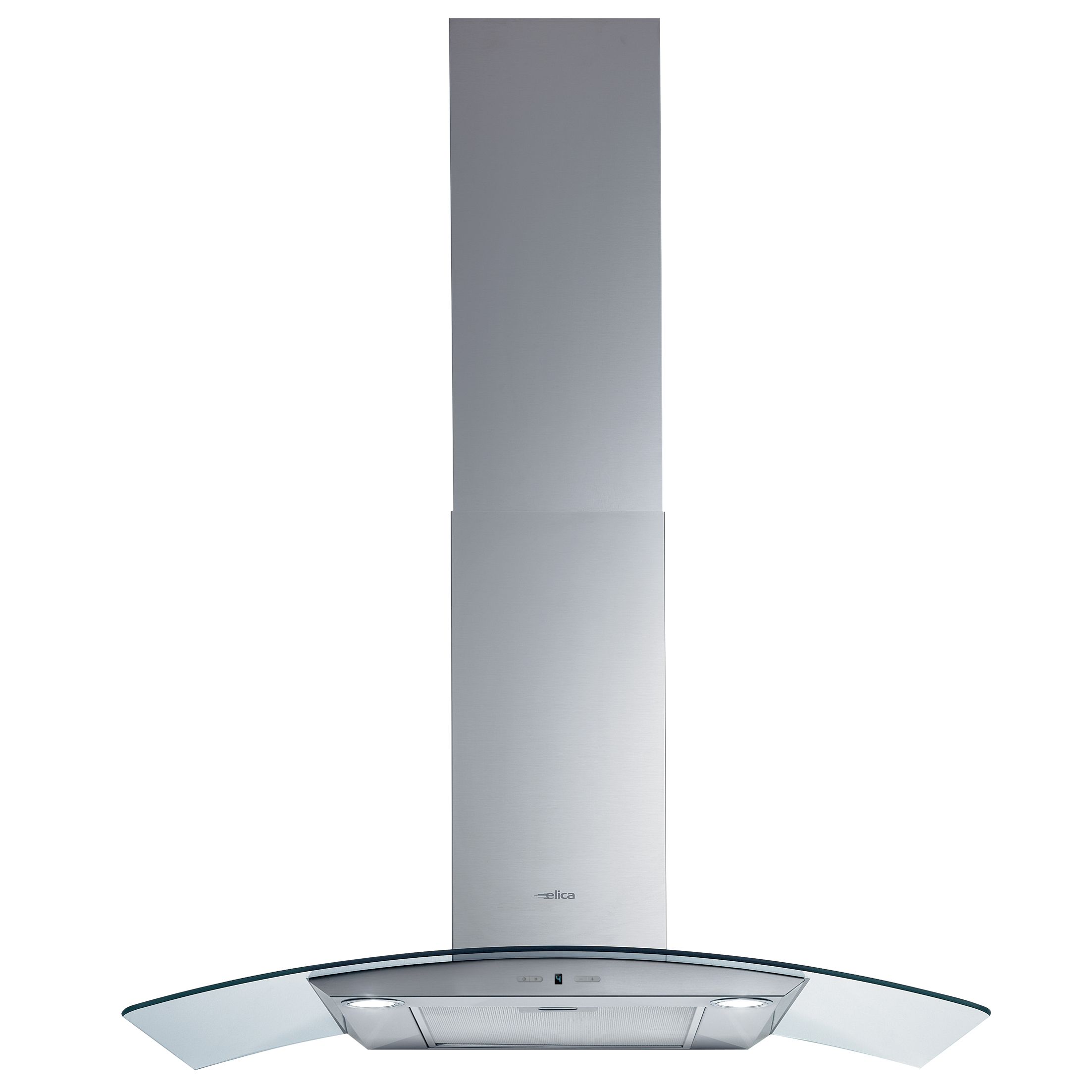 Elica Circus 60 Chimney Cooker Hood, Stainless Steel at John Lewis