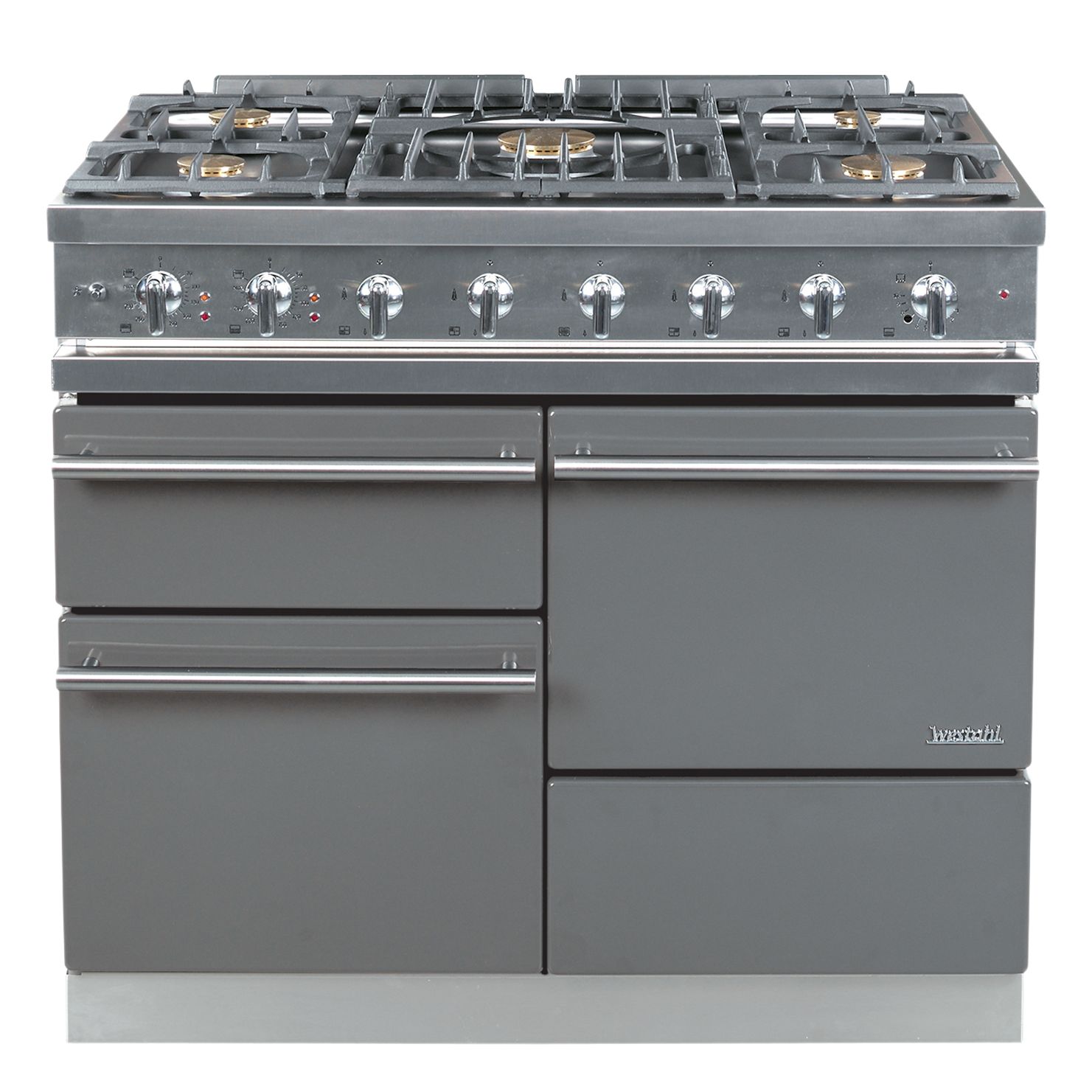 Westahl Macon WG1053GECT Dual Fuel Cooker, Stainless Steel at John Lewis