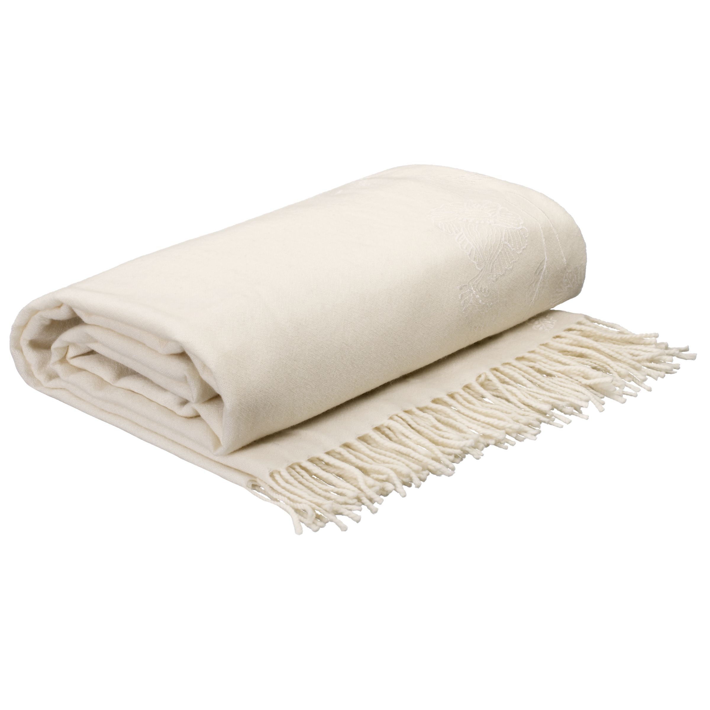 Neisha Crosland Collection Rooster Blanket, Natural, W150 x L200cm