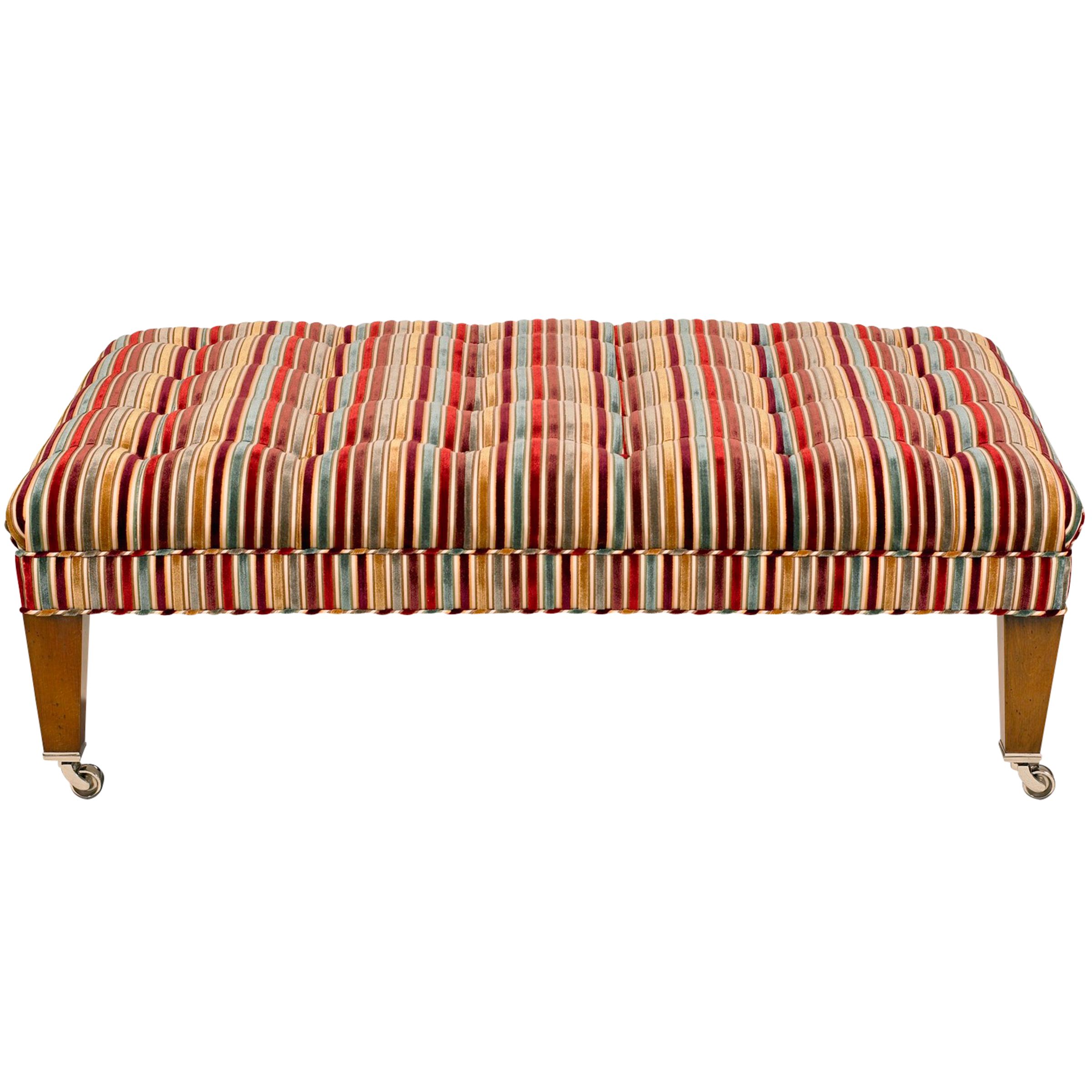 Duresta George Stool, Sittingbourne Stripe at John Lewis