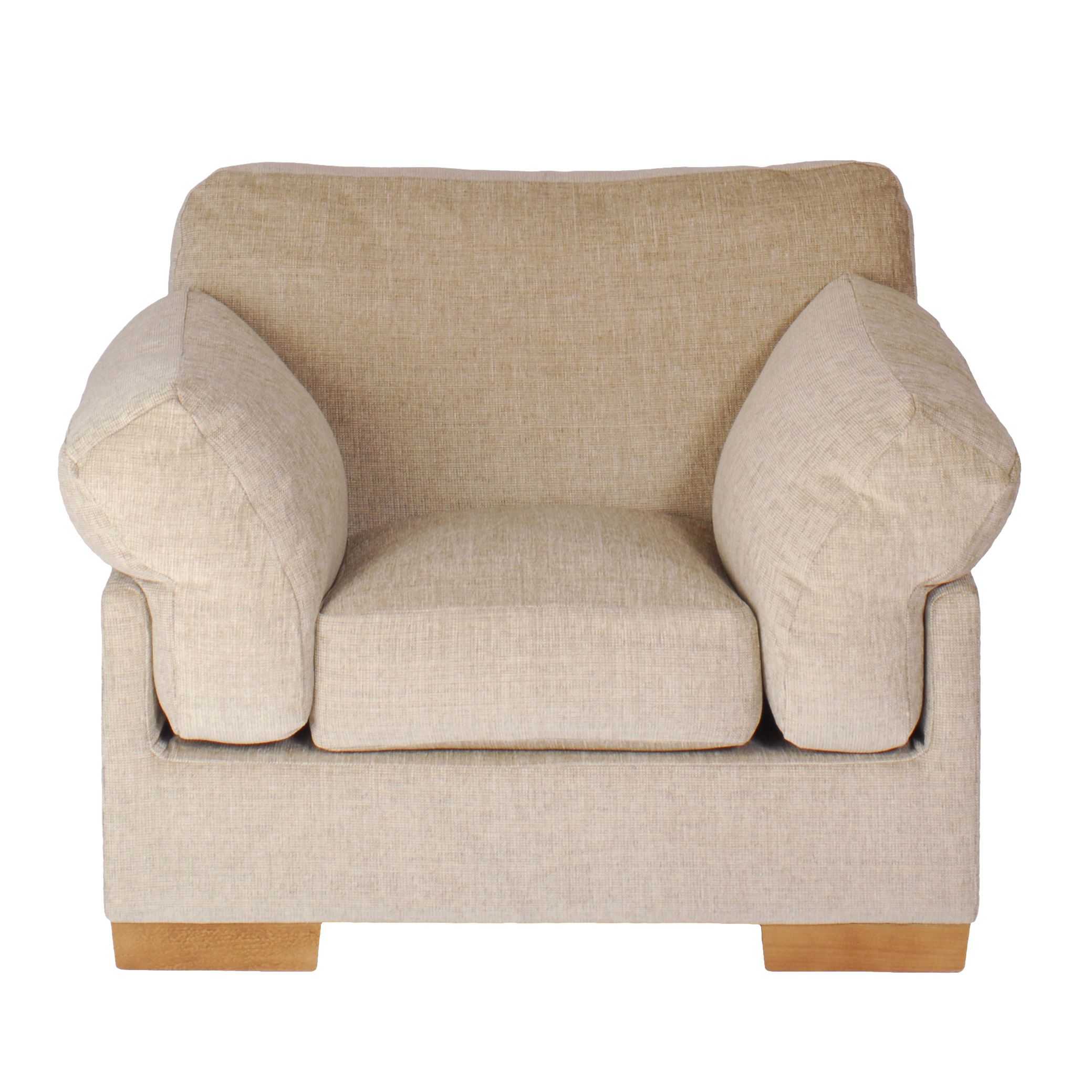 John Lewis Calanda Armchair, Hessian at John Lewis