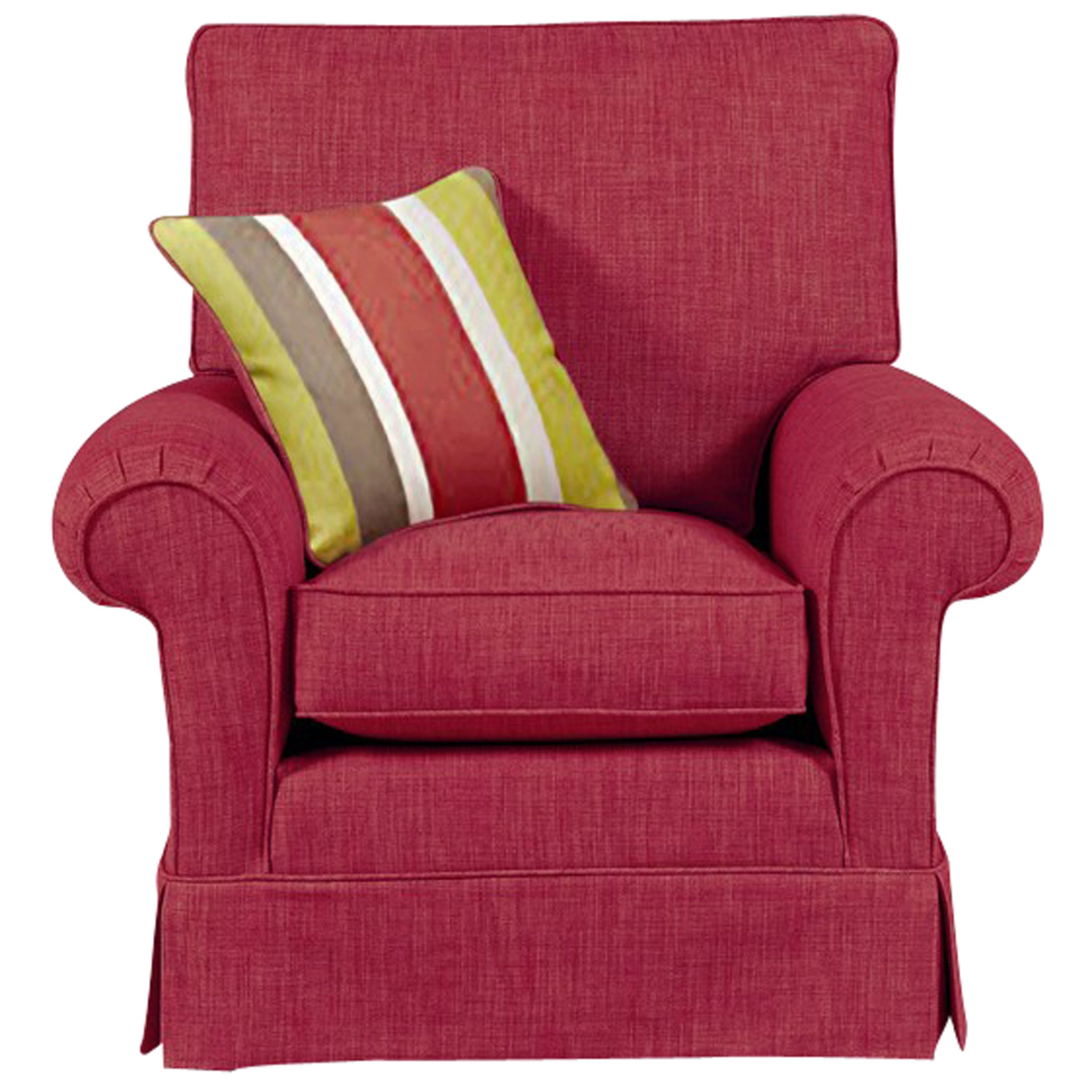 John Lewis Duresta Woburn Chair, Cranberry