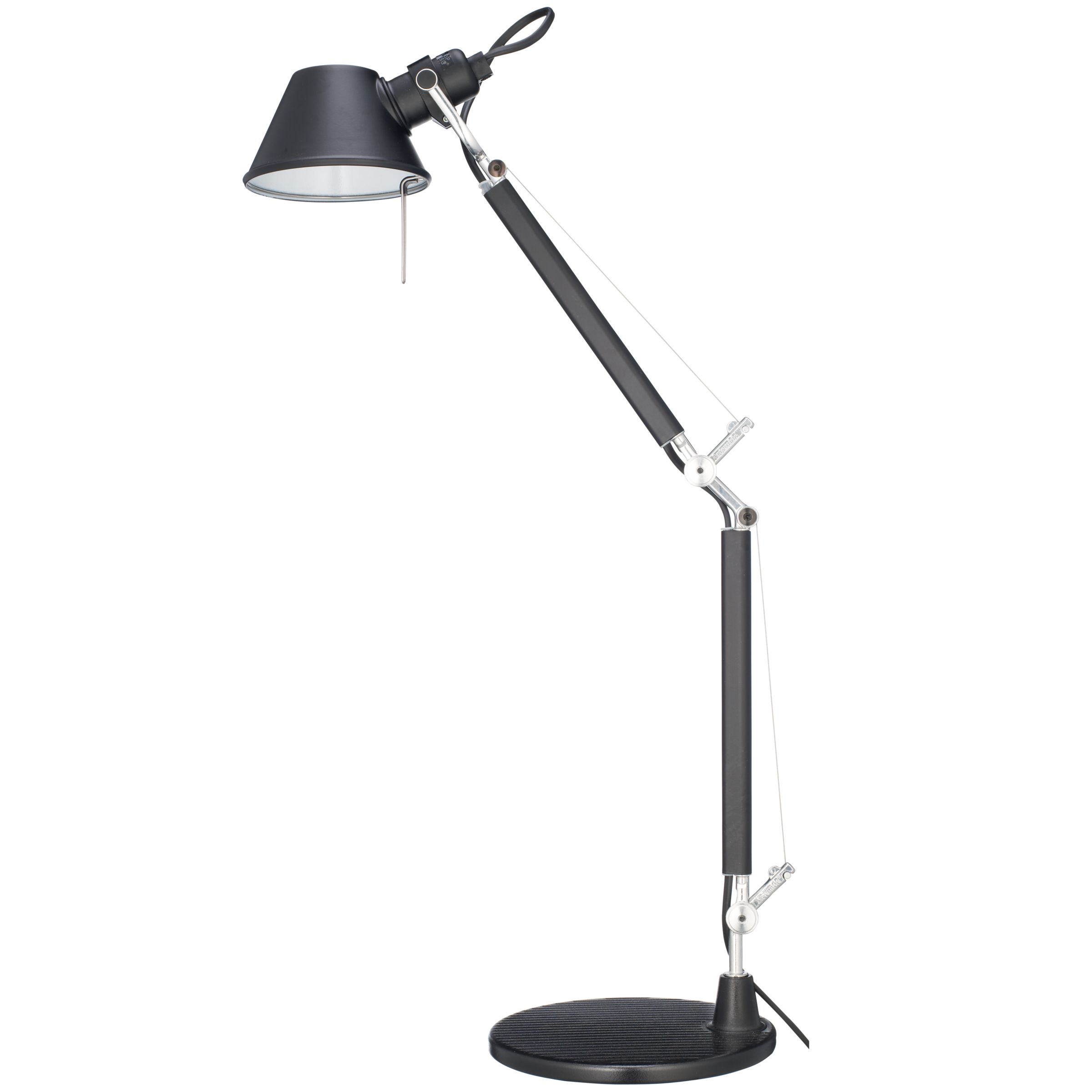 Artemide Tolomeo Micro Table Lamp, Black