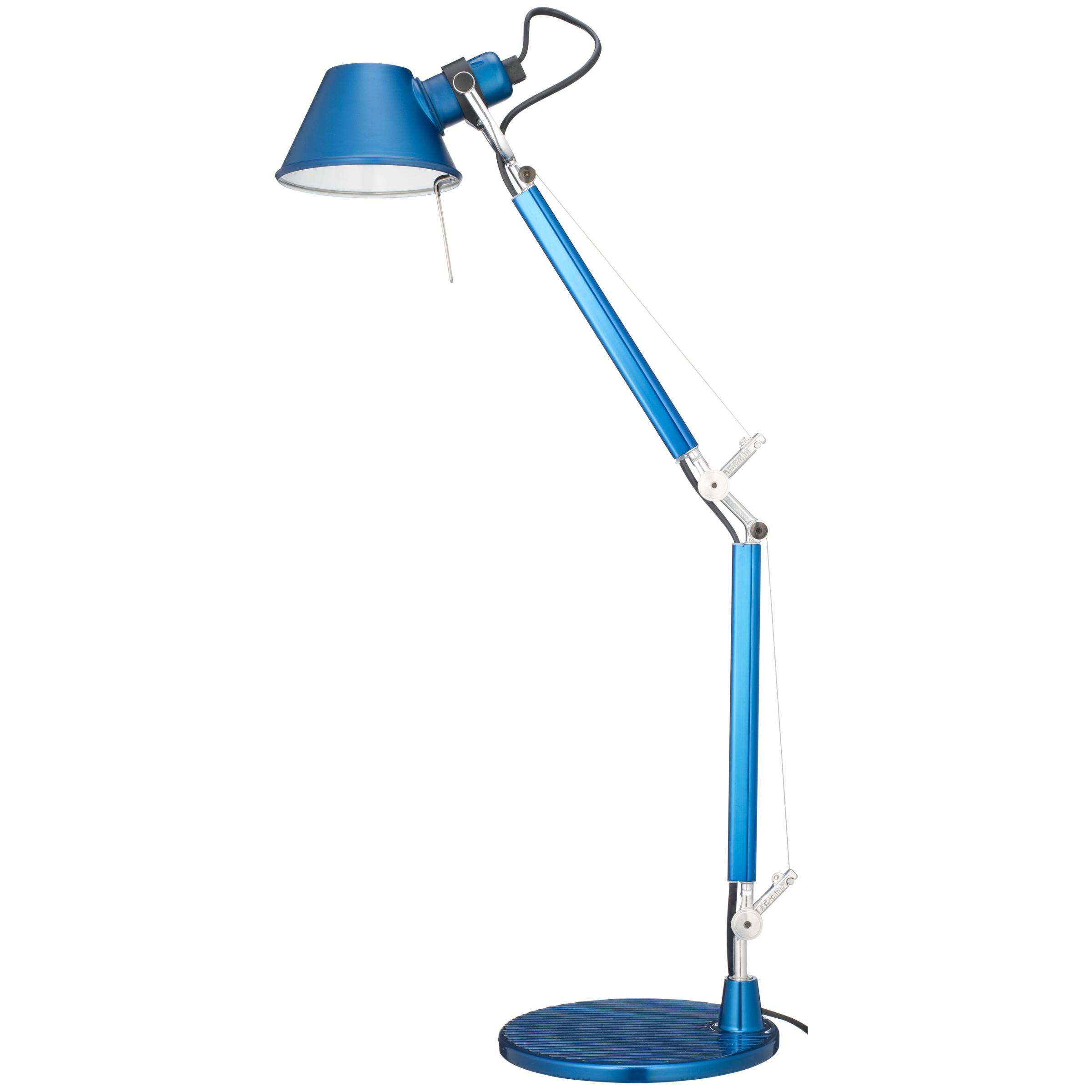 Artemide Tolomeo Micro Table Lamp, Blue at John Lewis