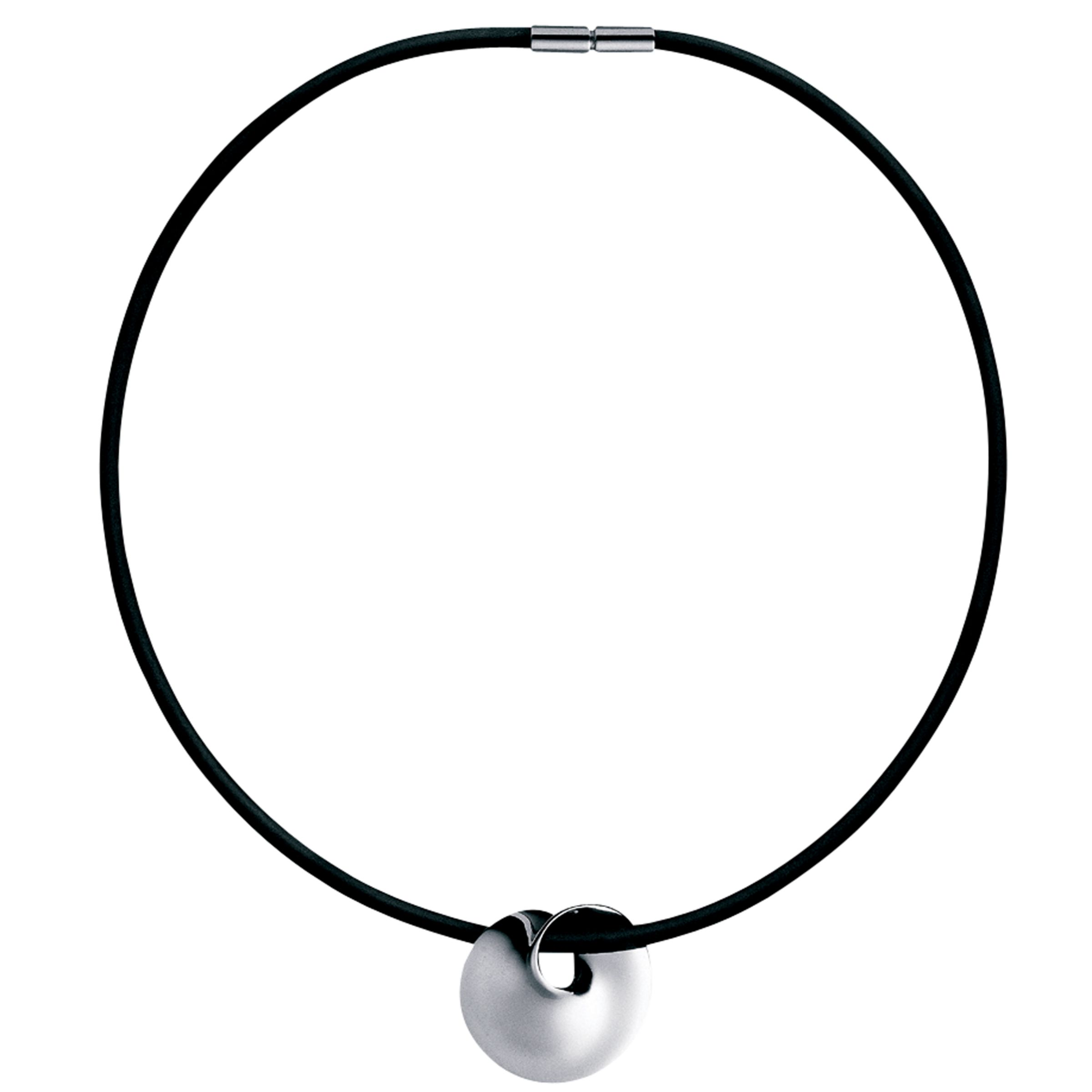 Georg Jensen Mobius Pendant, Silver at John Lewis