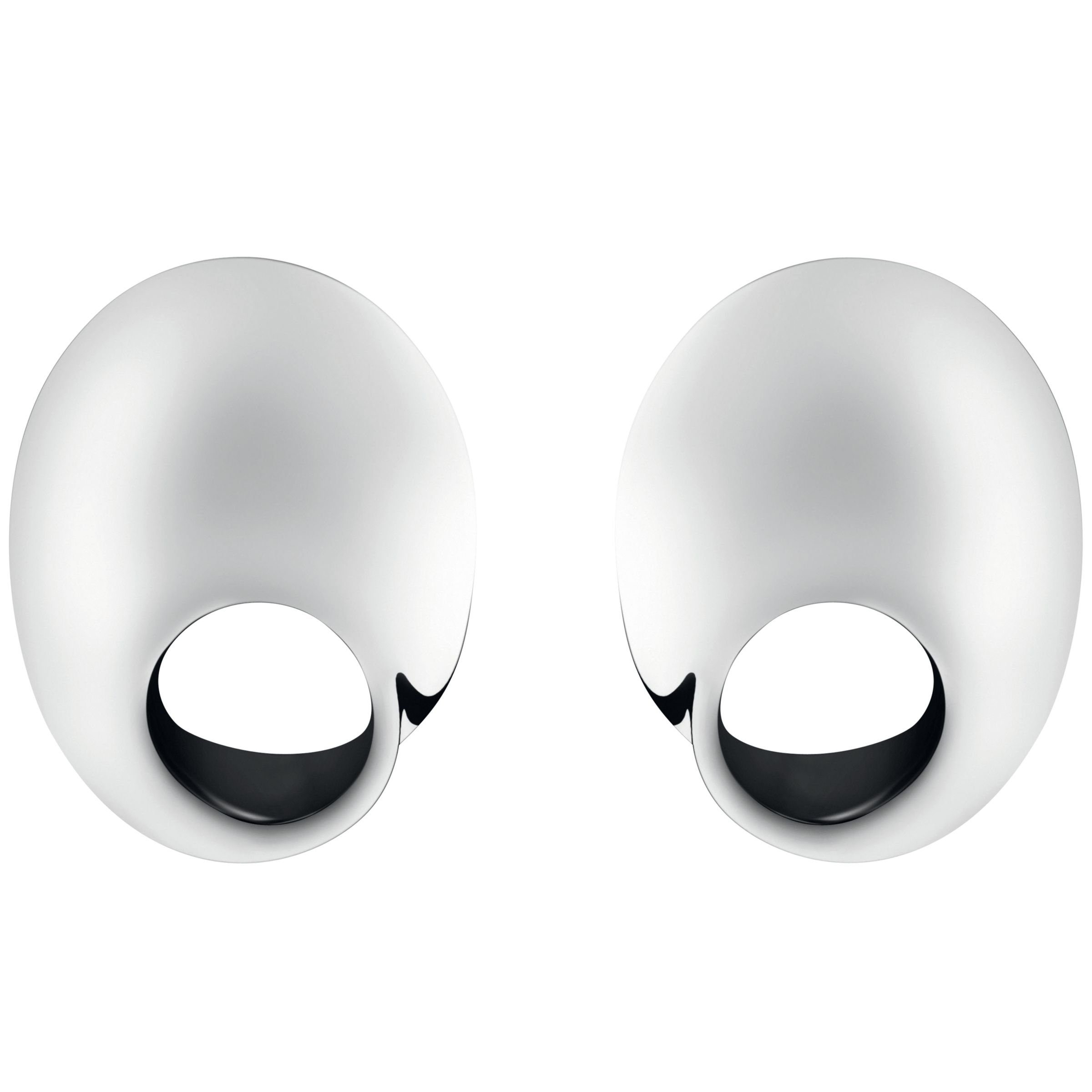 Georg Jensen Mobius Sterling Silver Earrings