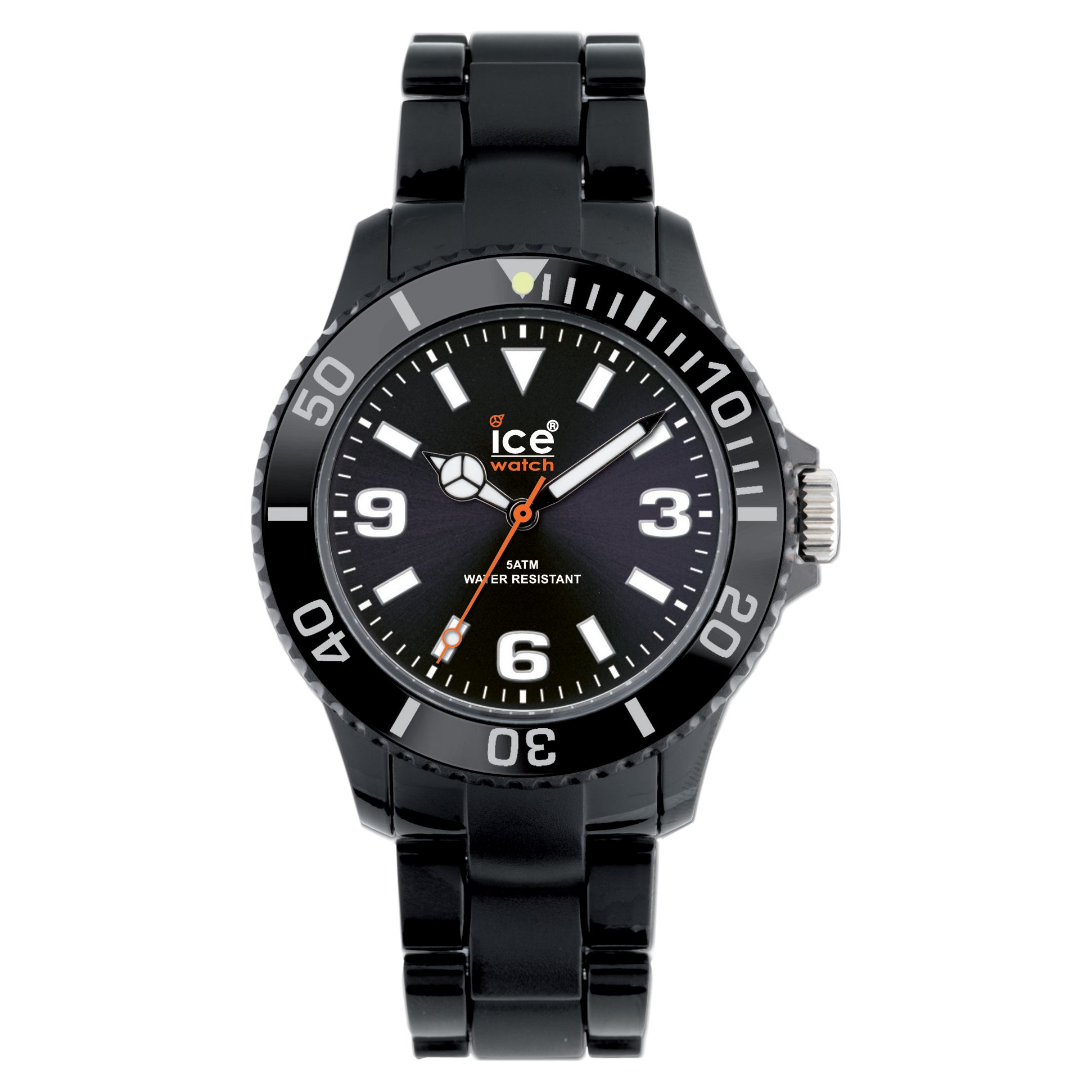 Ice- Watch CL-BK-U-P Classic Unisex Strap Watch, Black