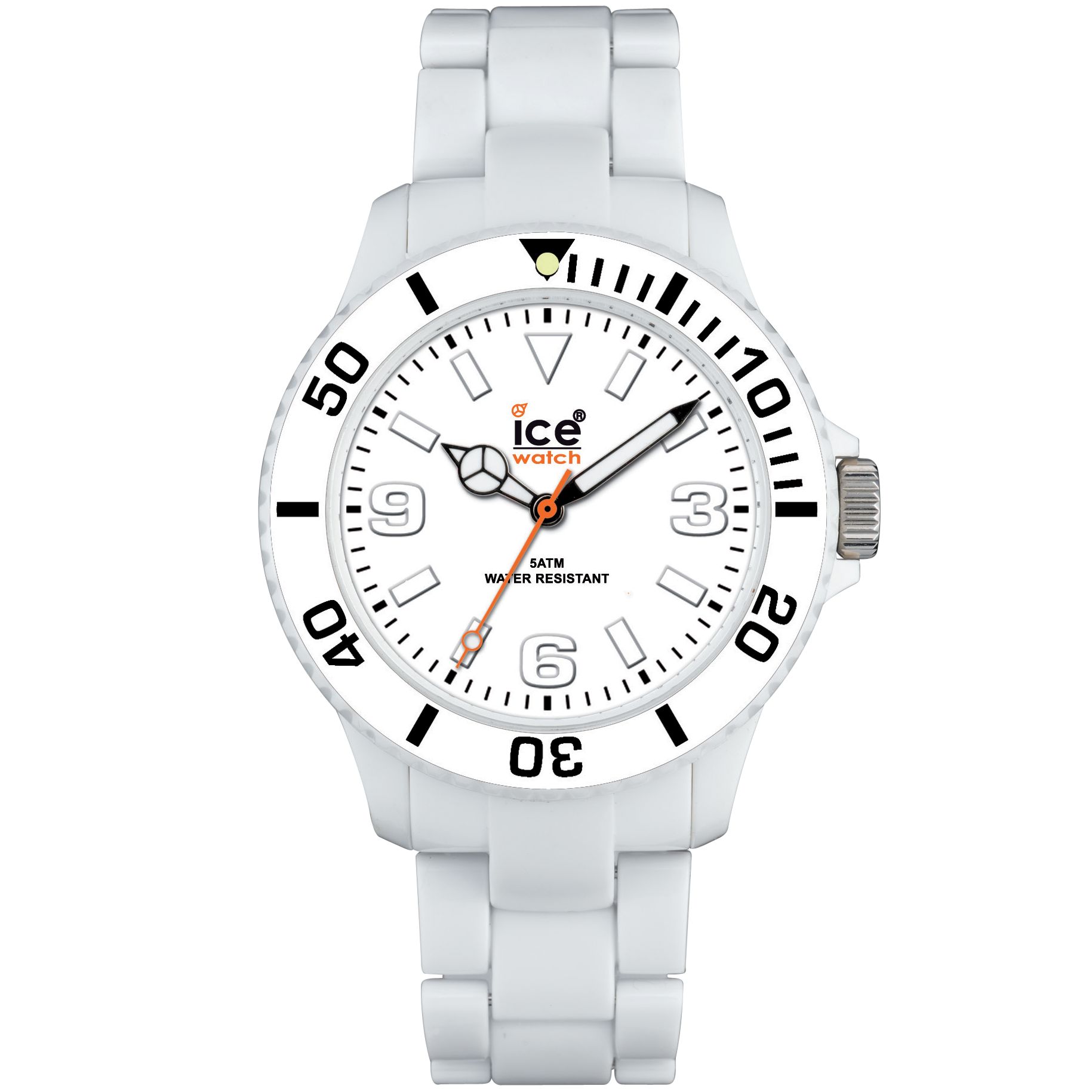 Ice CL-WE-U-P Classic Unisex Strap Watch, White