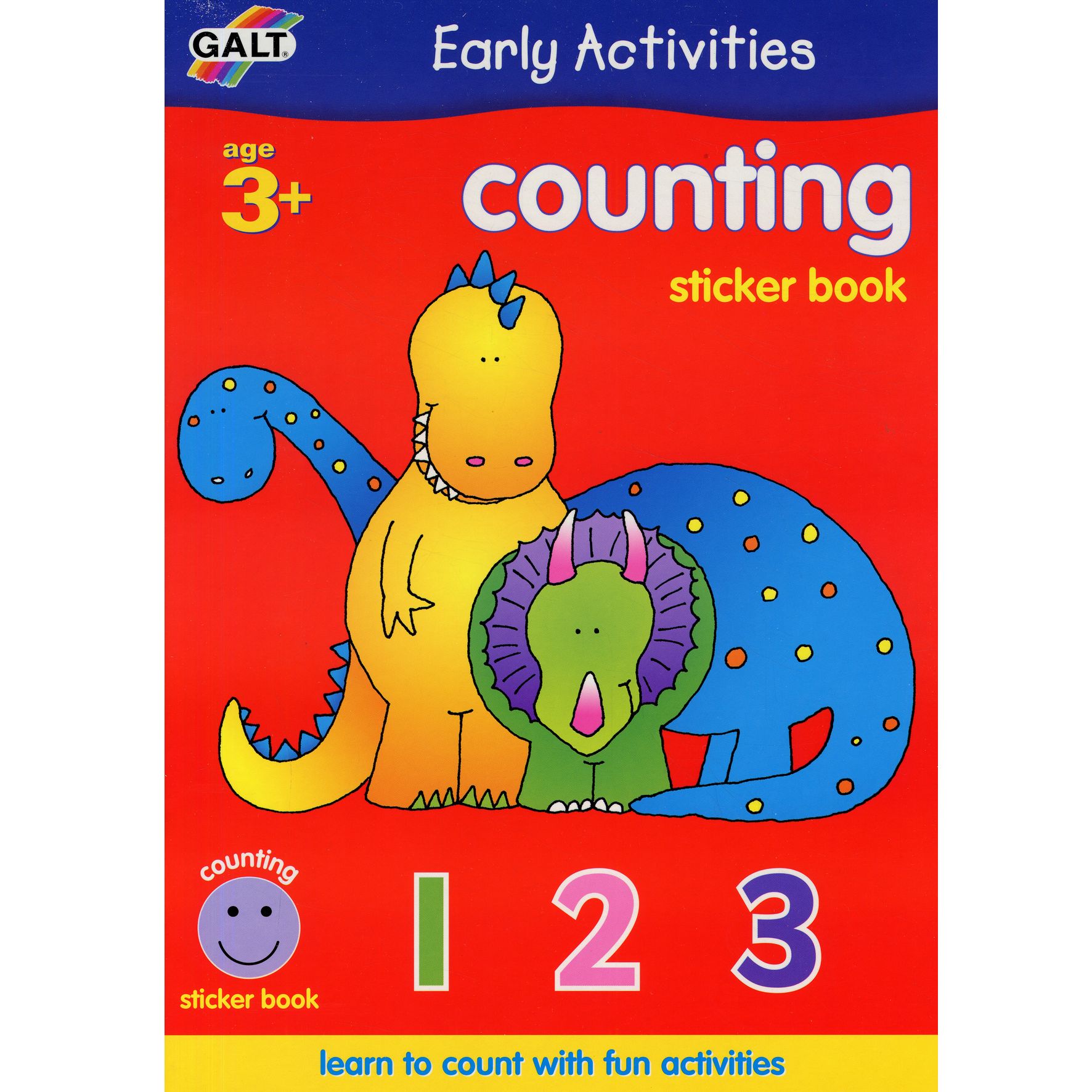 Galt Early Activities Counting Sticker Book