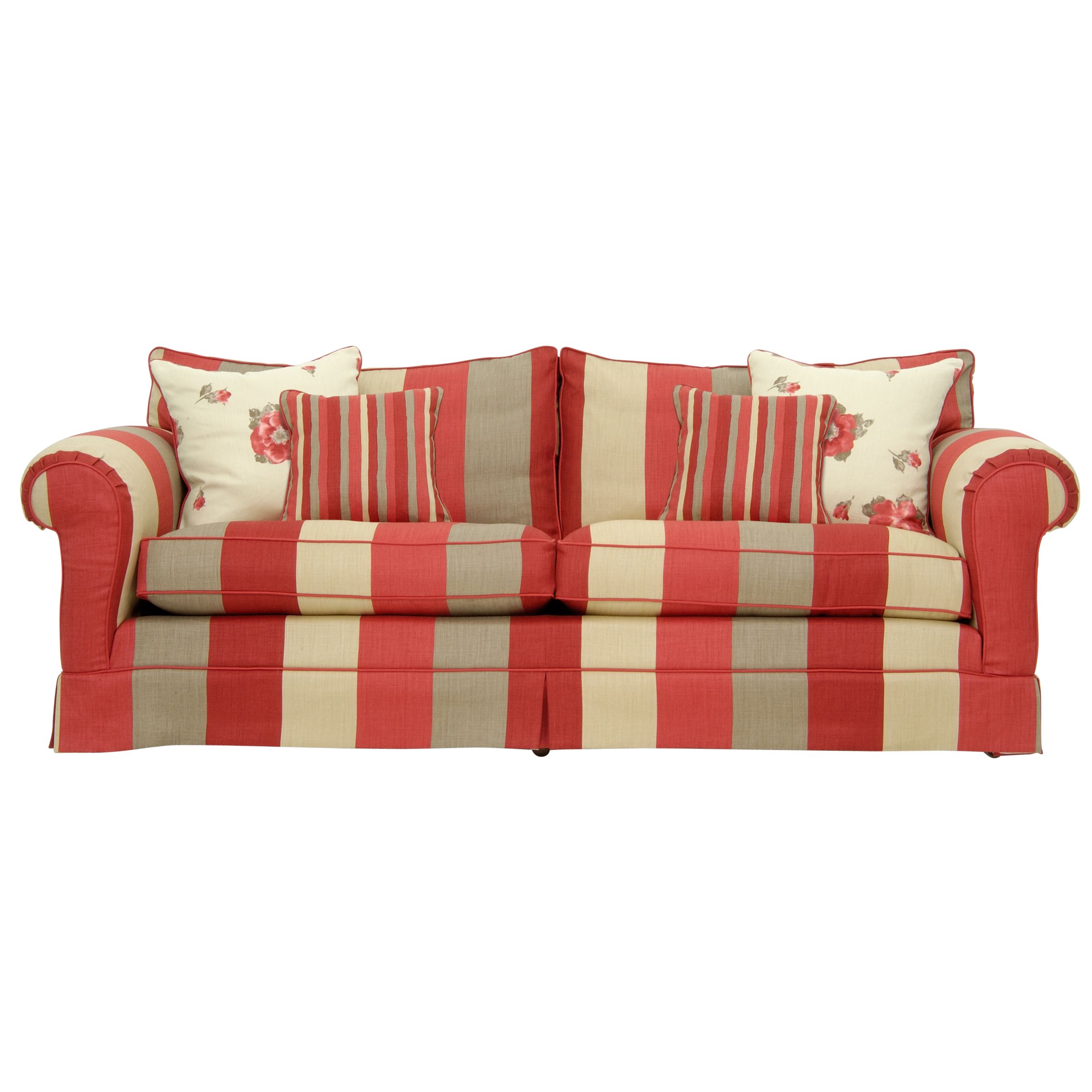 Duresta Burghley Grand Sofa, Cranberry at JohnLewis