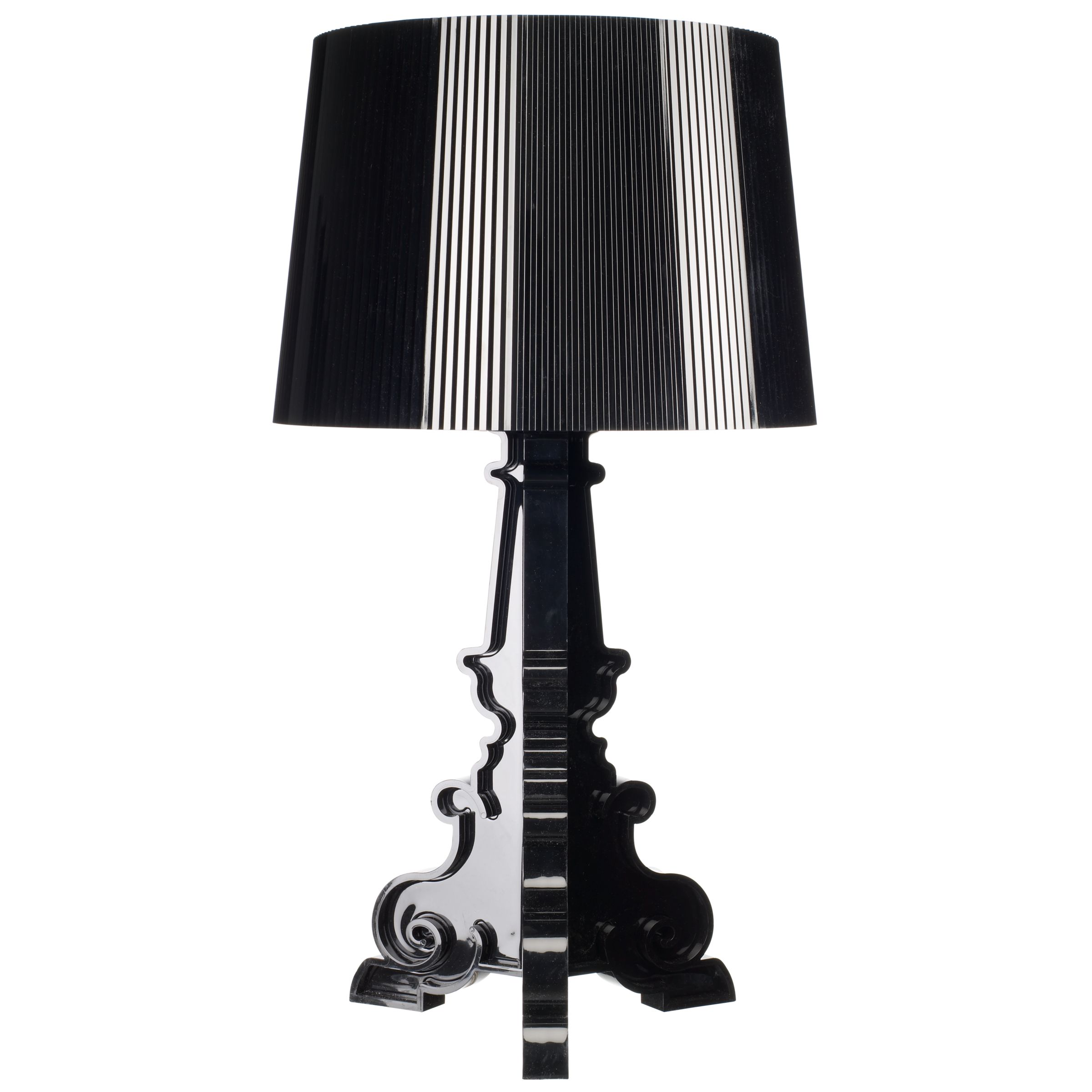 Kartell Bourgie Table Lamp, Black at JohnLewis
