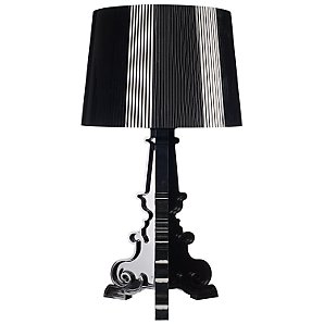 Kartell Bourgie Table Lamp, Black