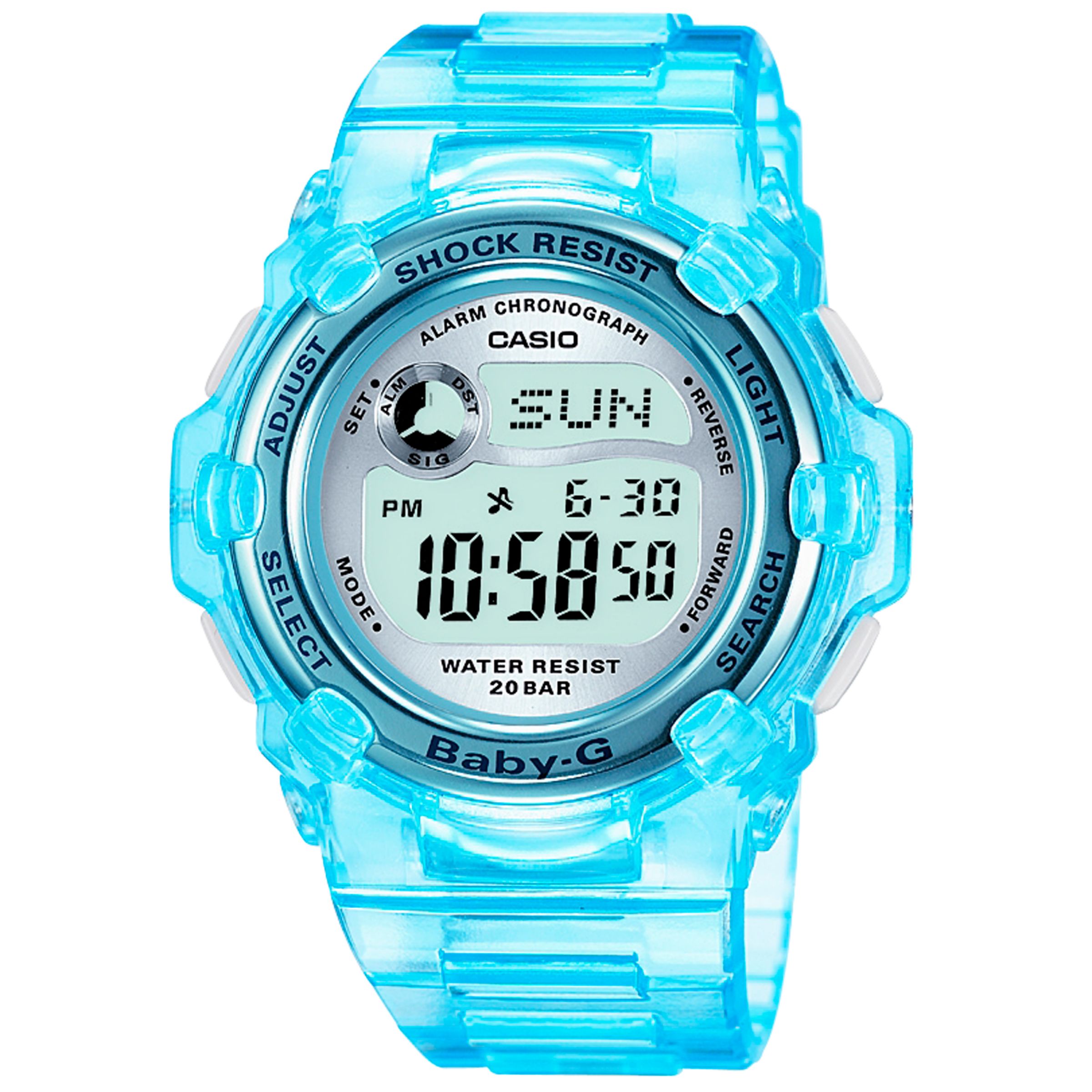 Casio BG-3000-2ER Baby-G Womens Watch, Blue