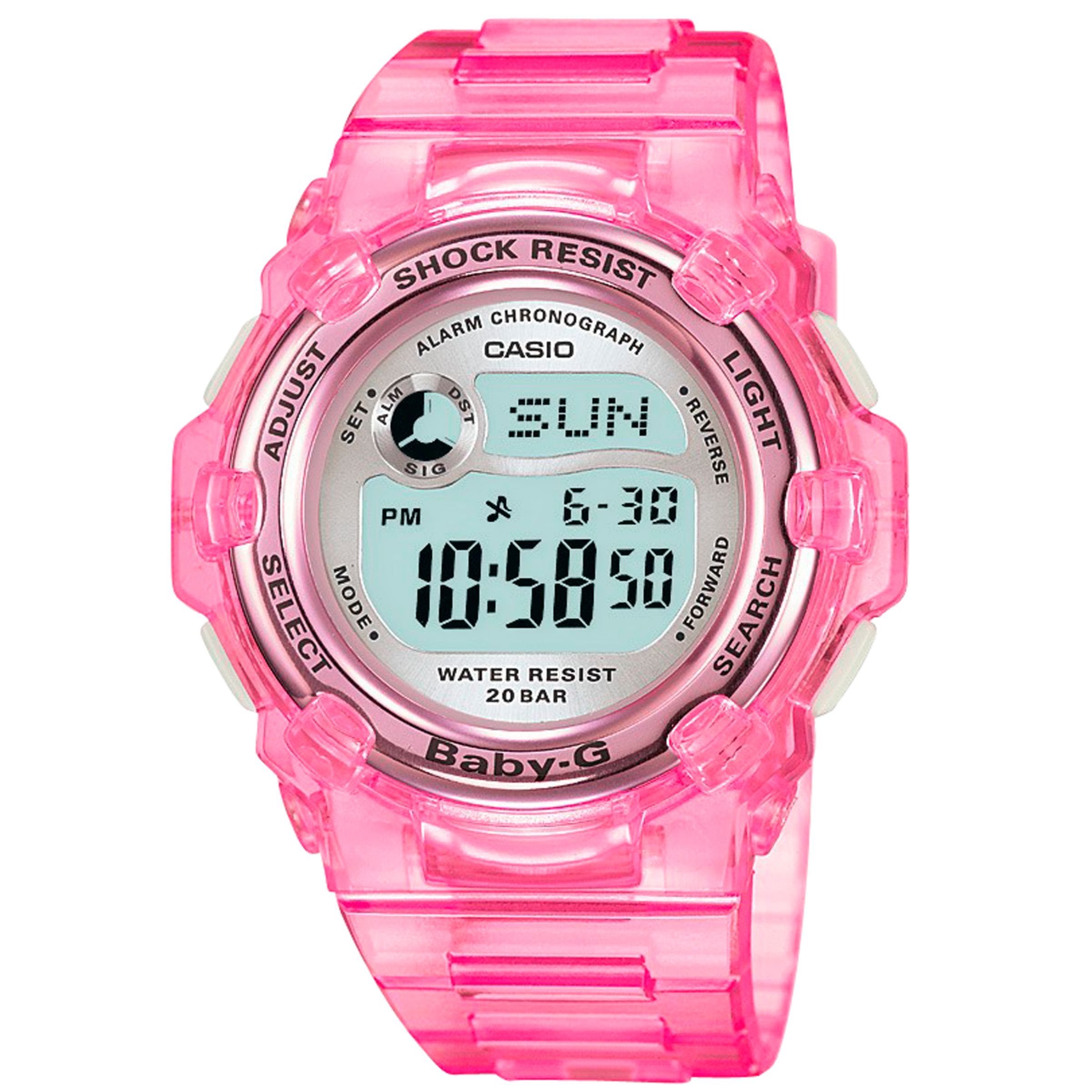 BG-3000-4BER Baby-G Womens Watch, Pink