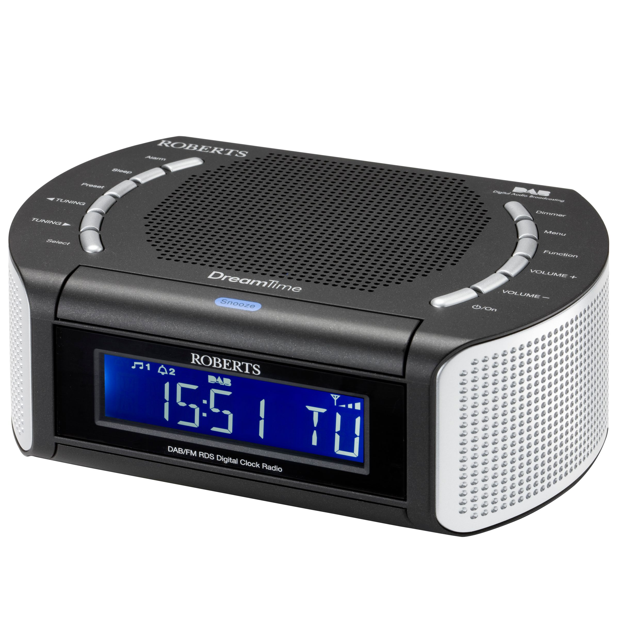 ROBERTS Dreamtime DAB/FM Clock Radio ROBERTS Dreamtime DAB/FM Clock Radio