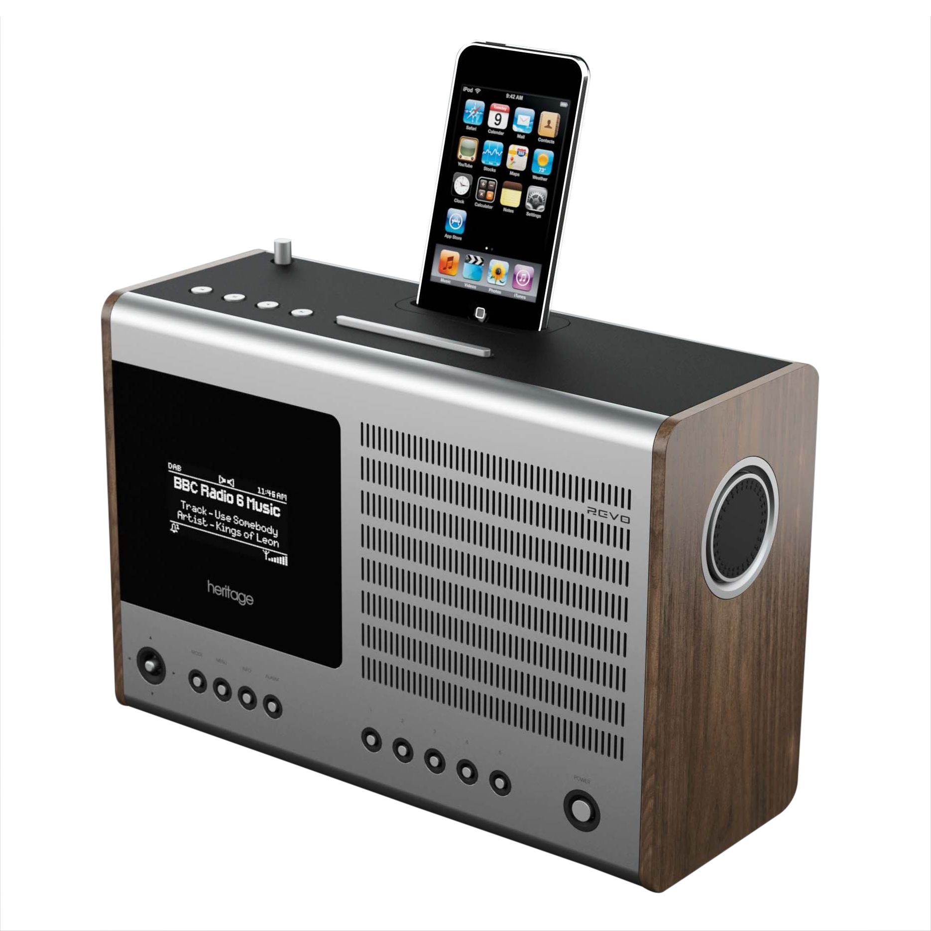 Revo Heritage DAB Internet Radio at JohnLewis