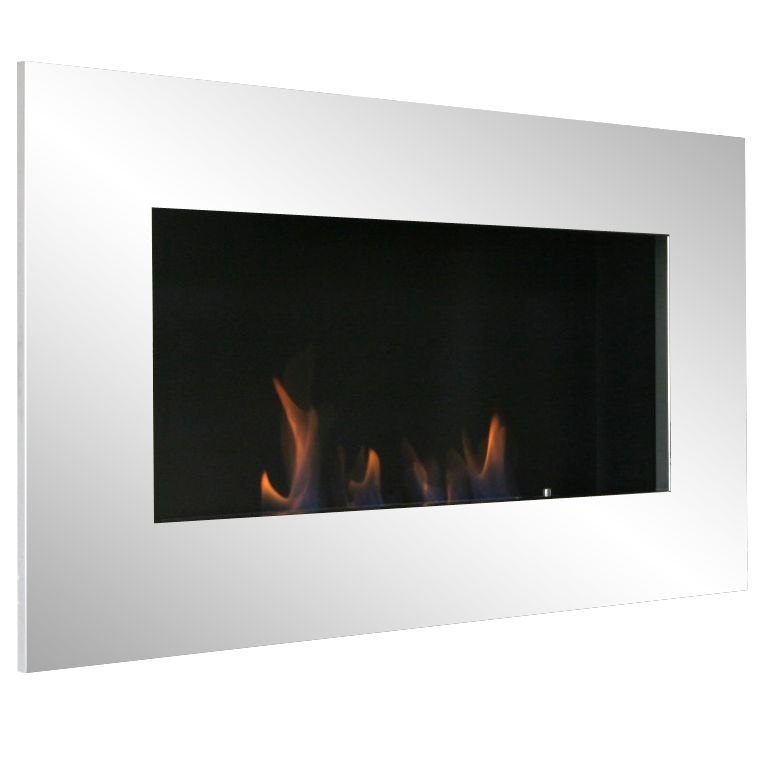 Decoflame® New York Tower Fire, Polished Steel at JohnLewis