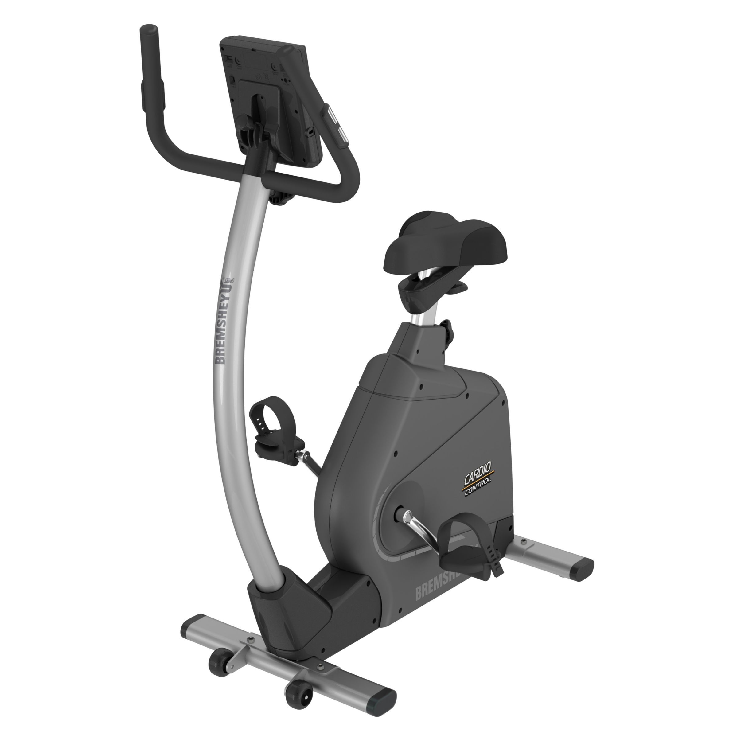 Bremshey Cardio Control Upright Exercise Bike, Black at John Lewis