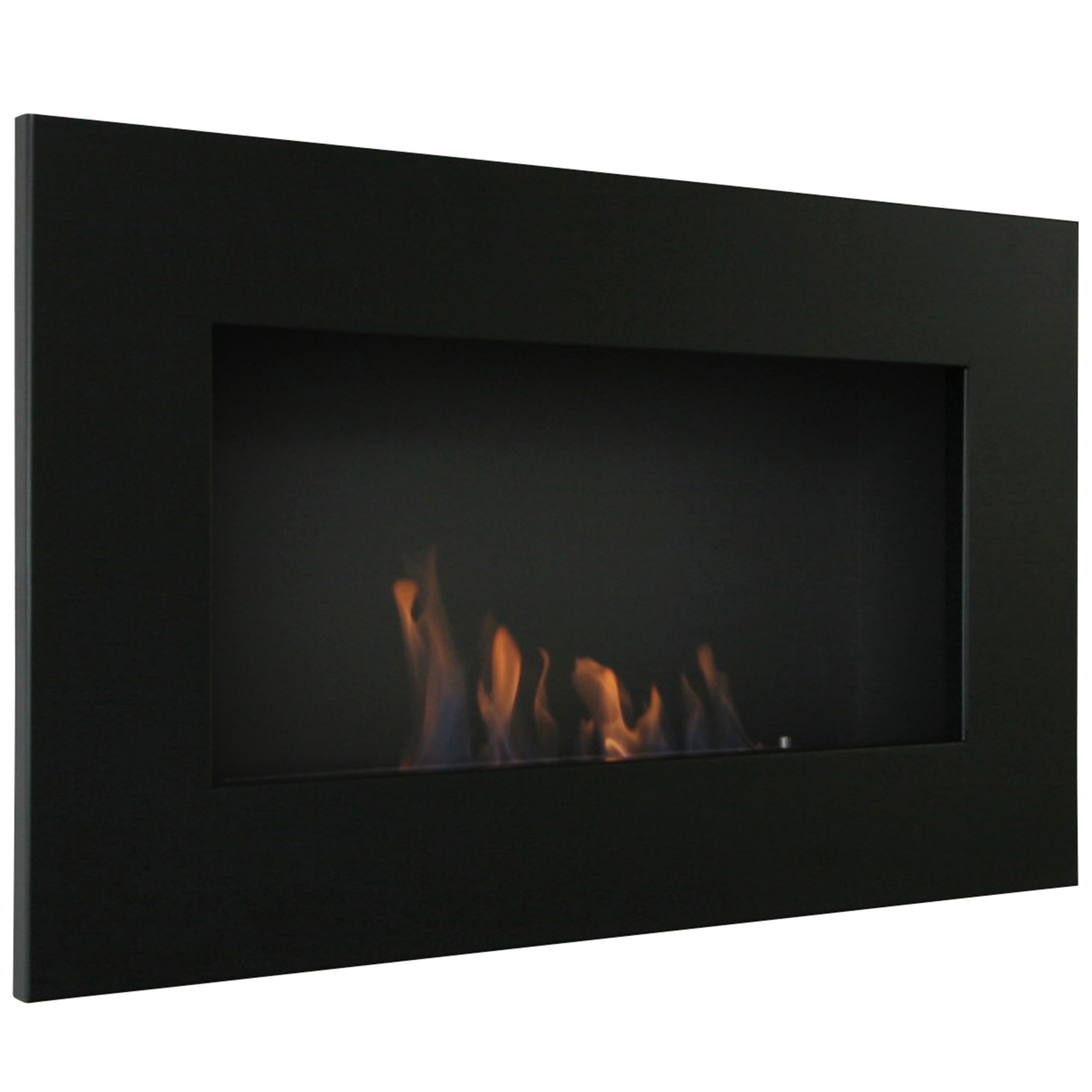 Decoflame® New York Plaza Fire, Black at John Lewis