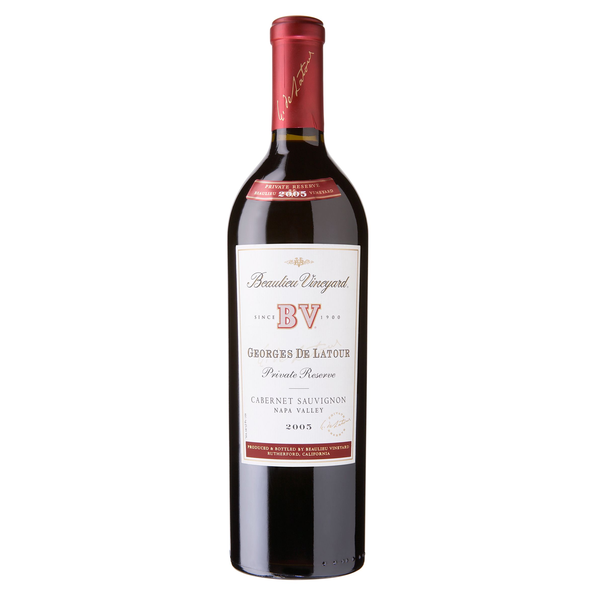 Beaulieu Vineyard BV Georges de Latour Private Reserve 2005 Napa Valley, California, USA