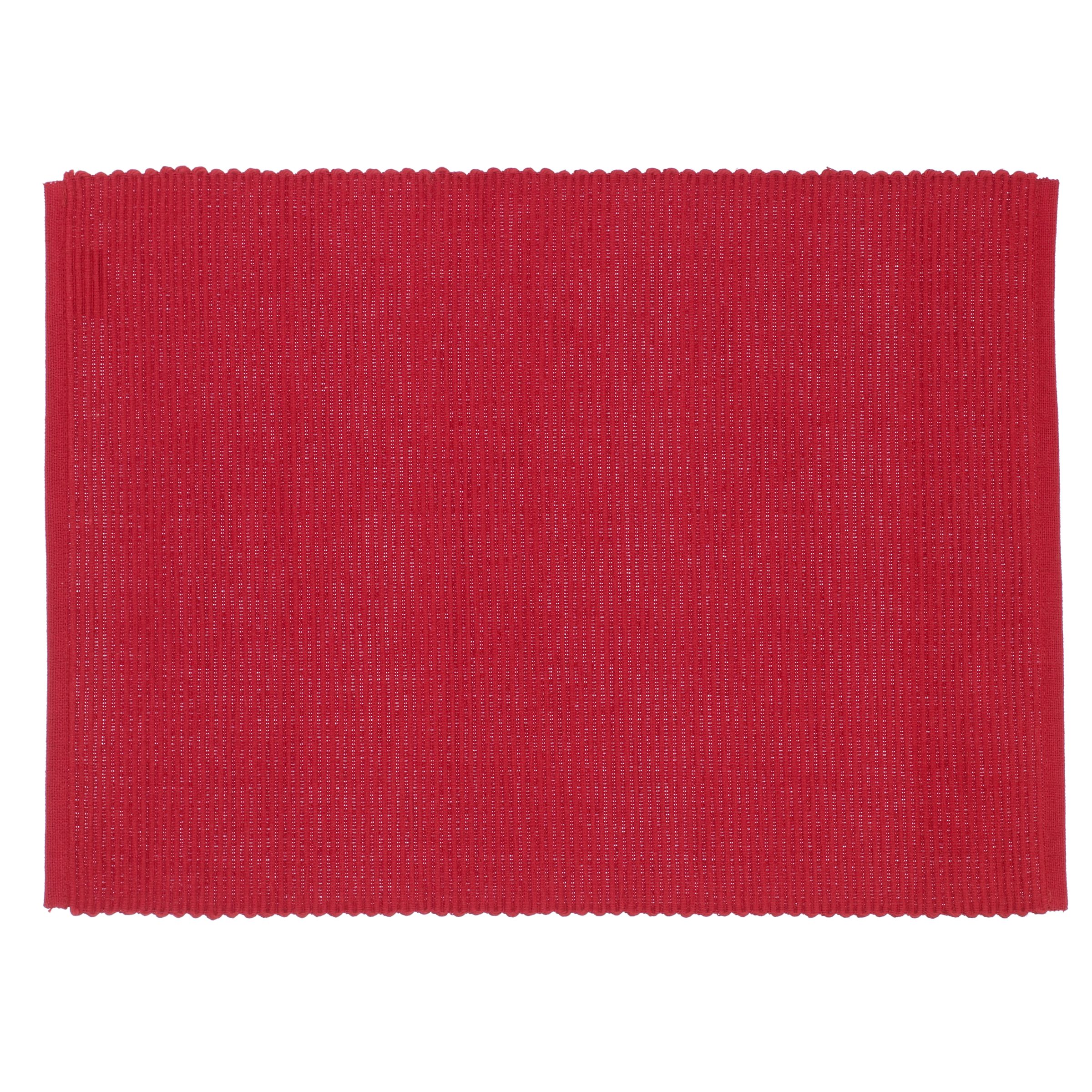 Linum Gran Placemats 34x44 Set of 4 Red