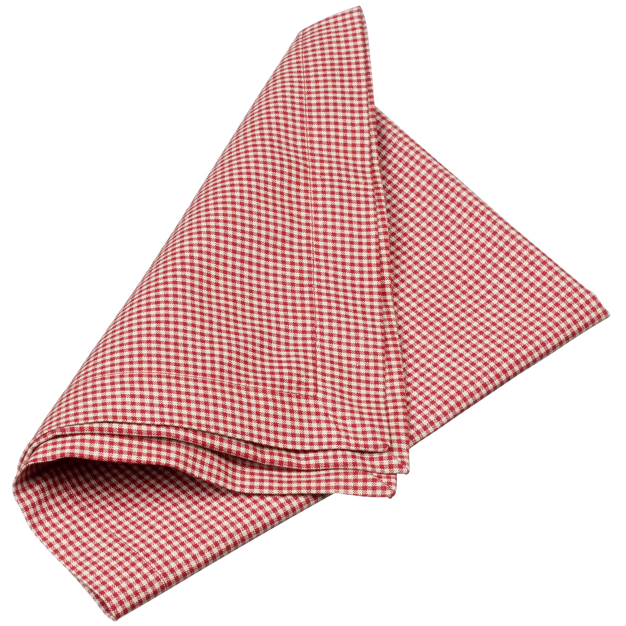 Linum Petite Napkins, Pack of 4, Red