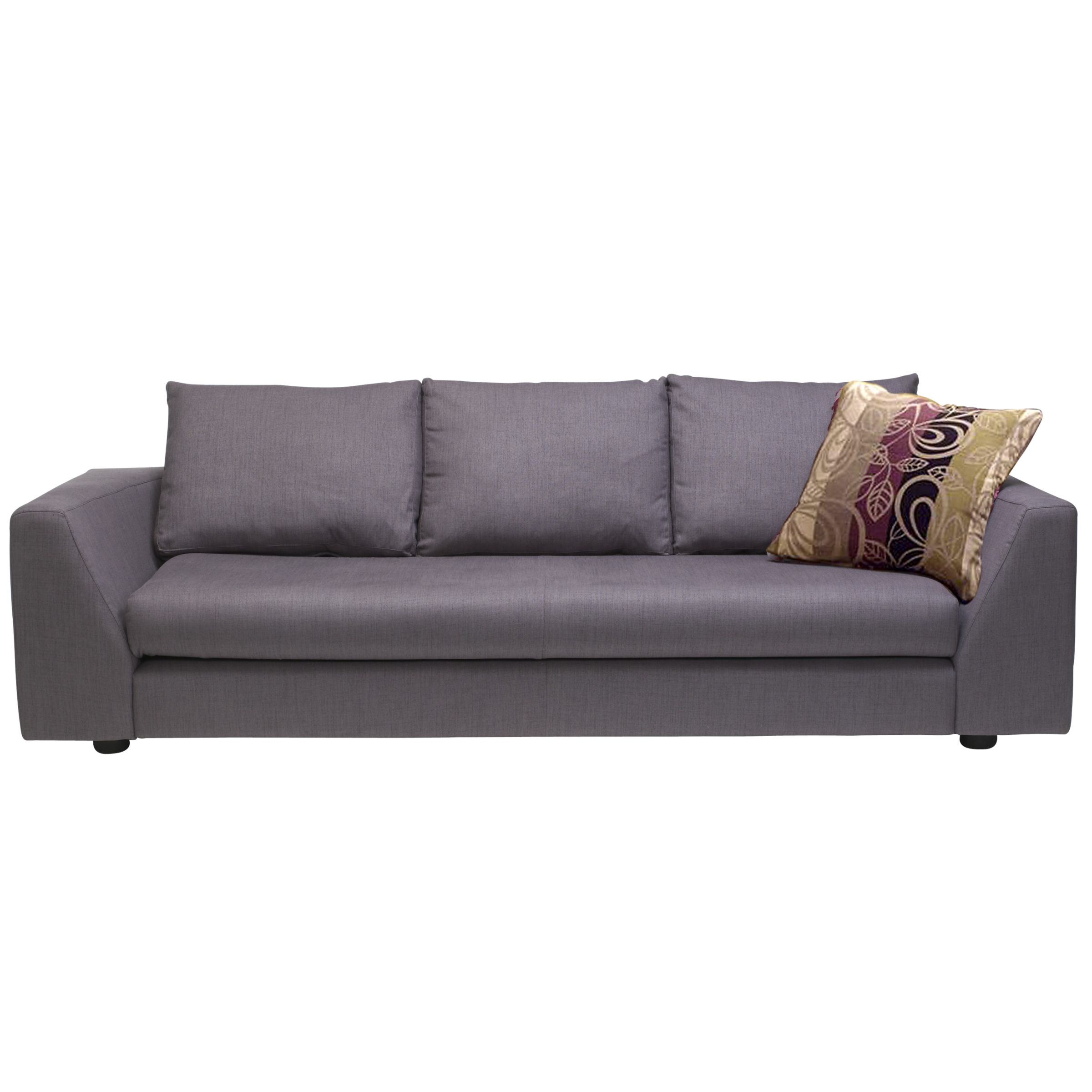 John Lewis Nikki Grand Sofa, Coal/Amalfi at John Lewis