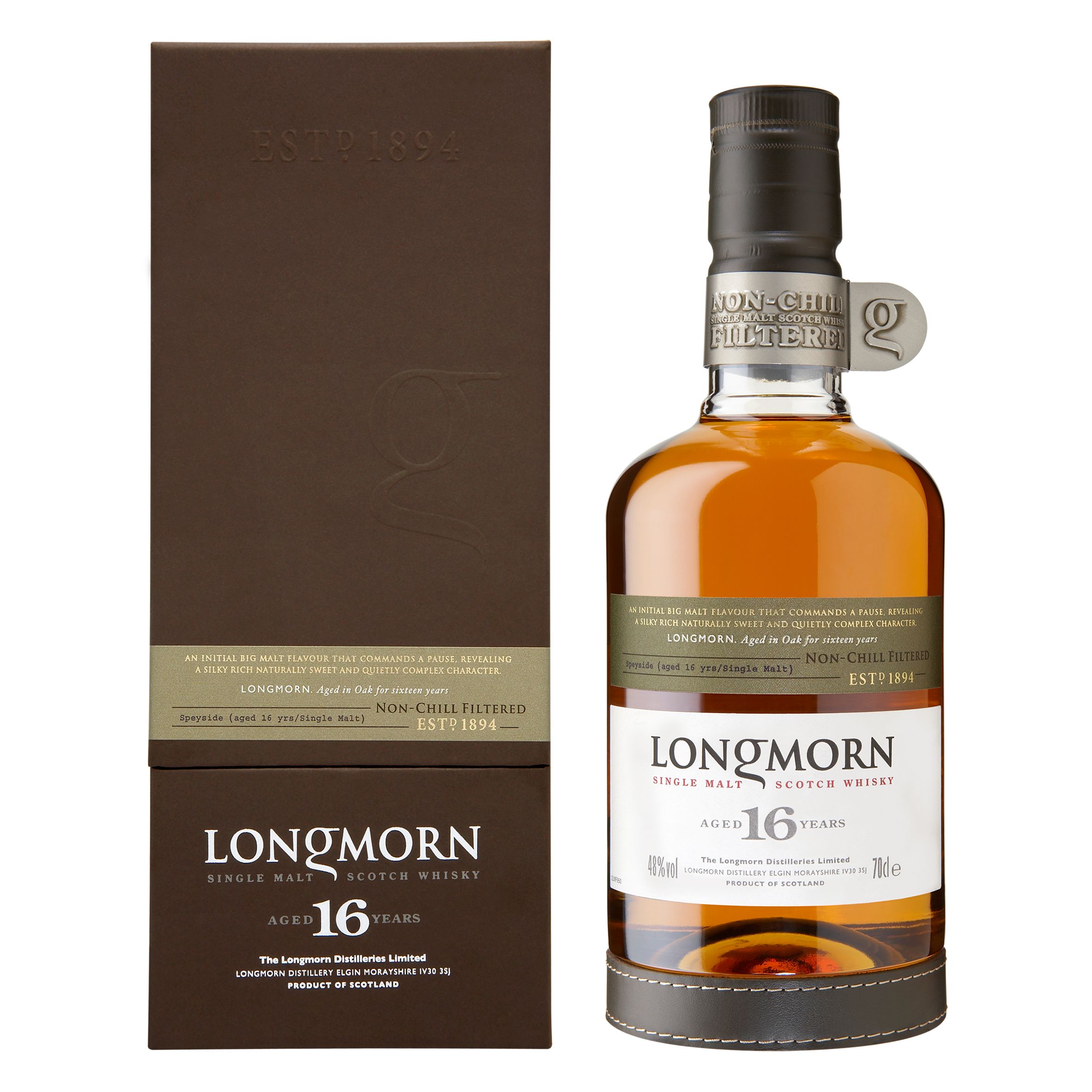 Longmorn 16-Year-Old Single Malt Whisky Single Bottle Gift