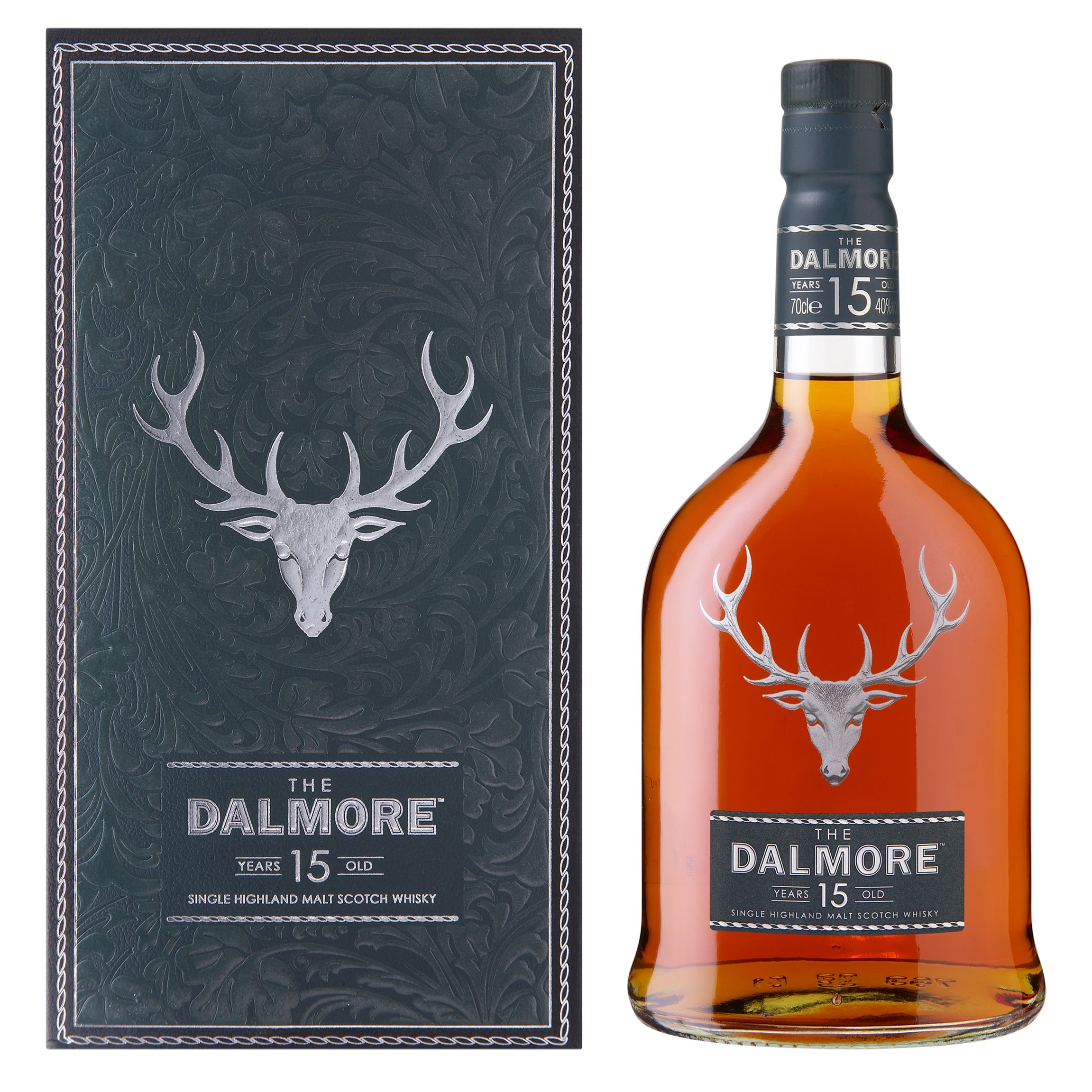 The Dalmore 15-Year-Old Single Malt Whisky Single Bottle Gift