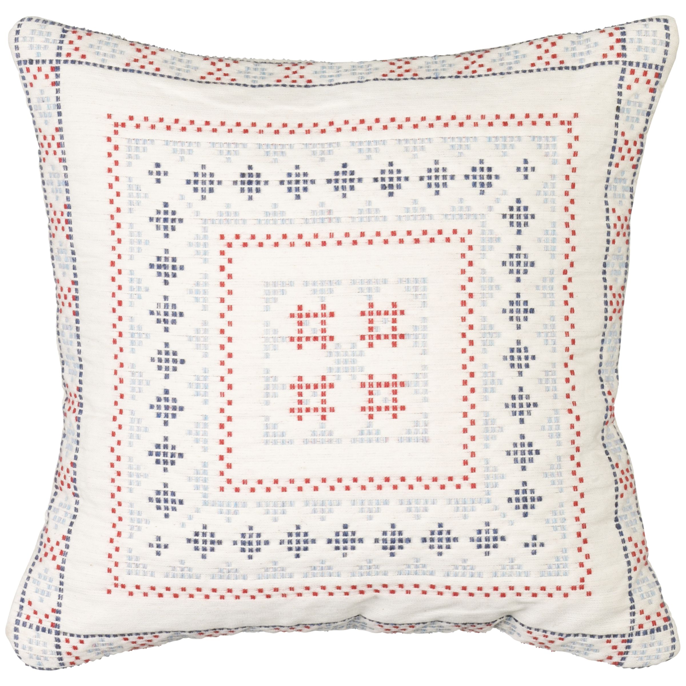 John Lewis Petra Cushion, Multicoloured, 33 x 32cm