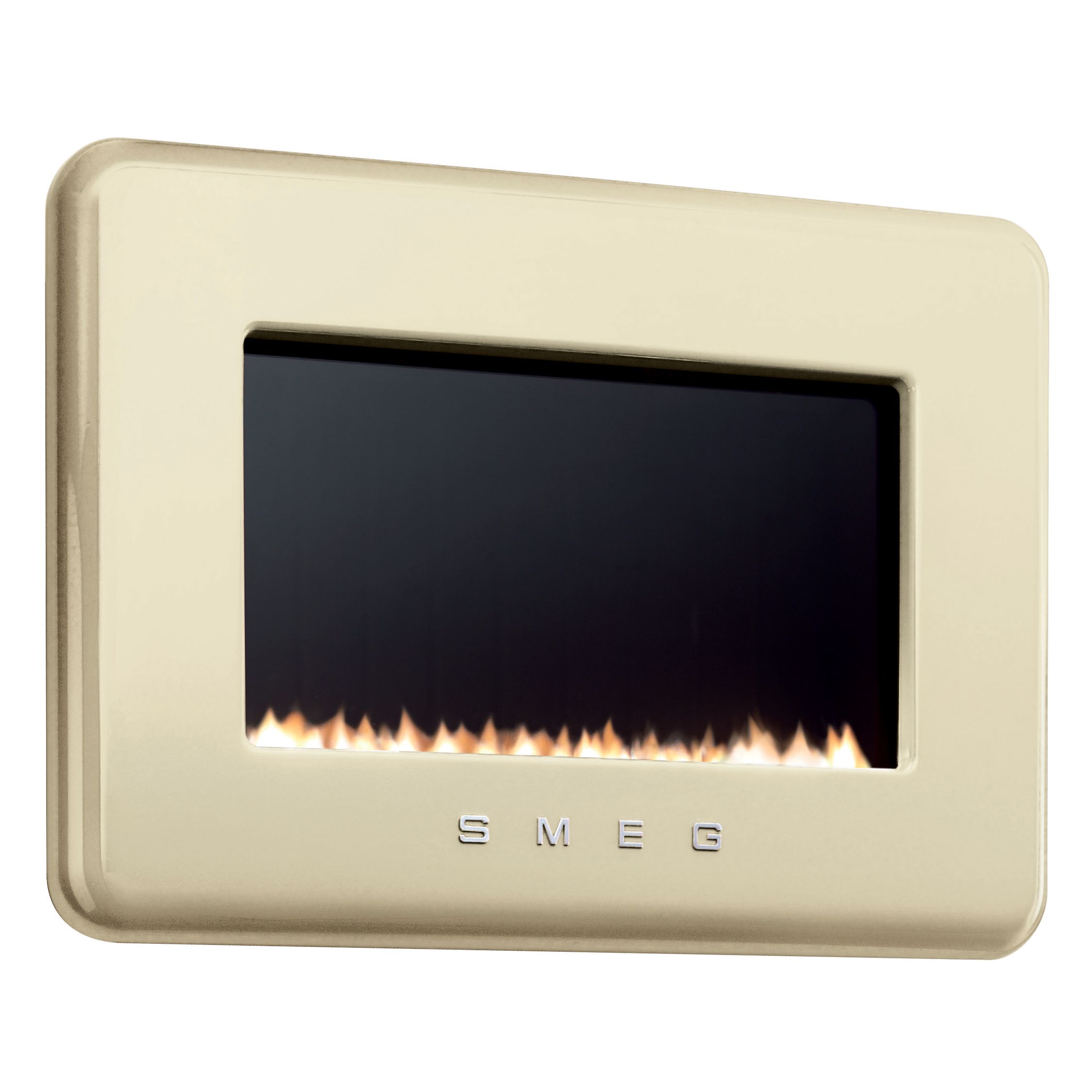 Smeg L30FABCRP Flueless Gas Fire, LPG, Cream at JohnLewis