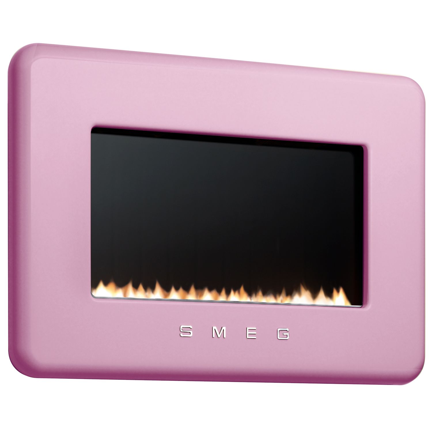 Smeg L30FABPIP Flueless Gas Fire, LPG, Pink at JohnLewis