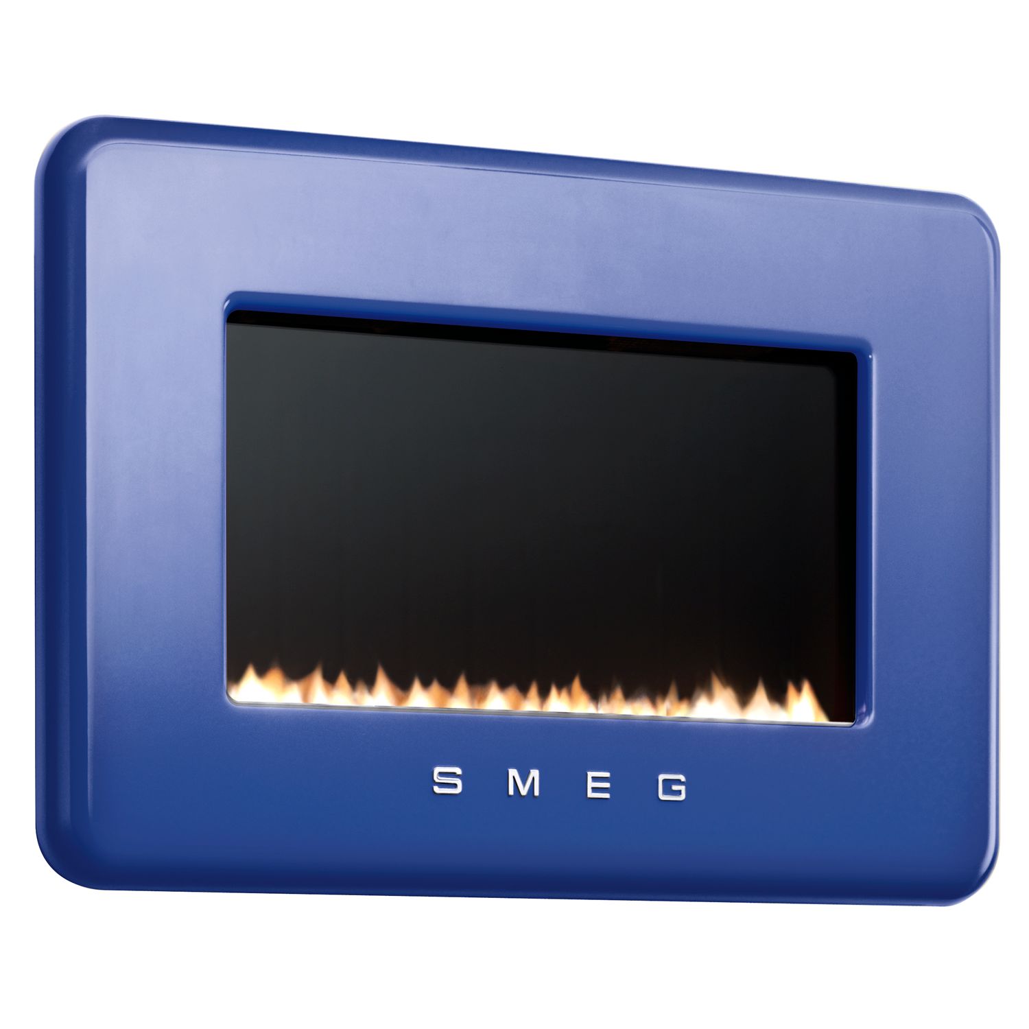 Smeg L30FABDBP Flueless Gas Fire, LPG, Dark Blue at JohnLewis