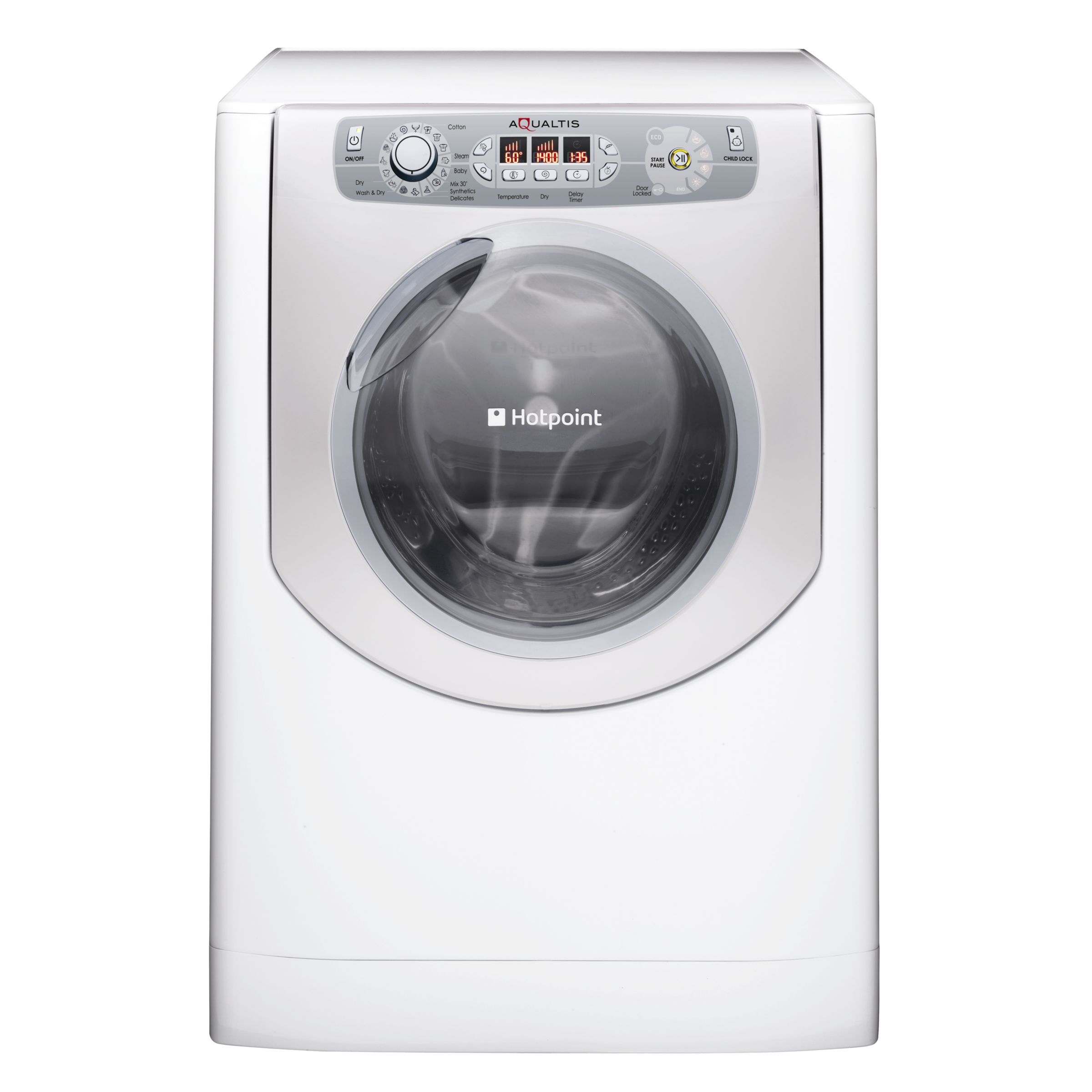 Hotpoint AQM8F49IV Aqualtis Washer Dryer, White