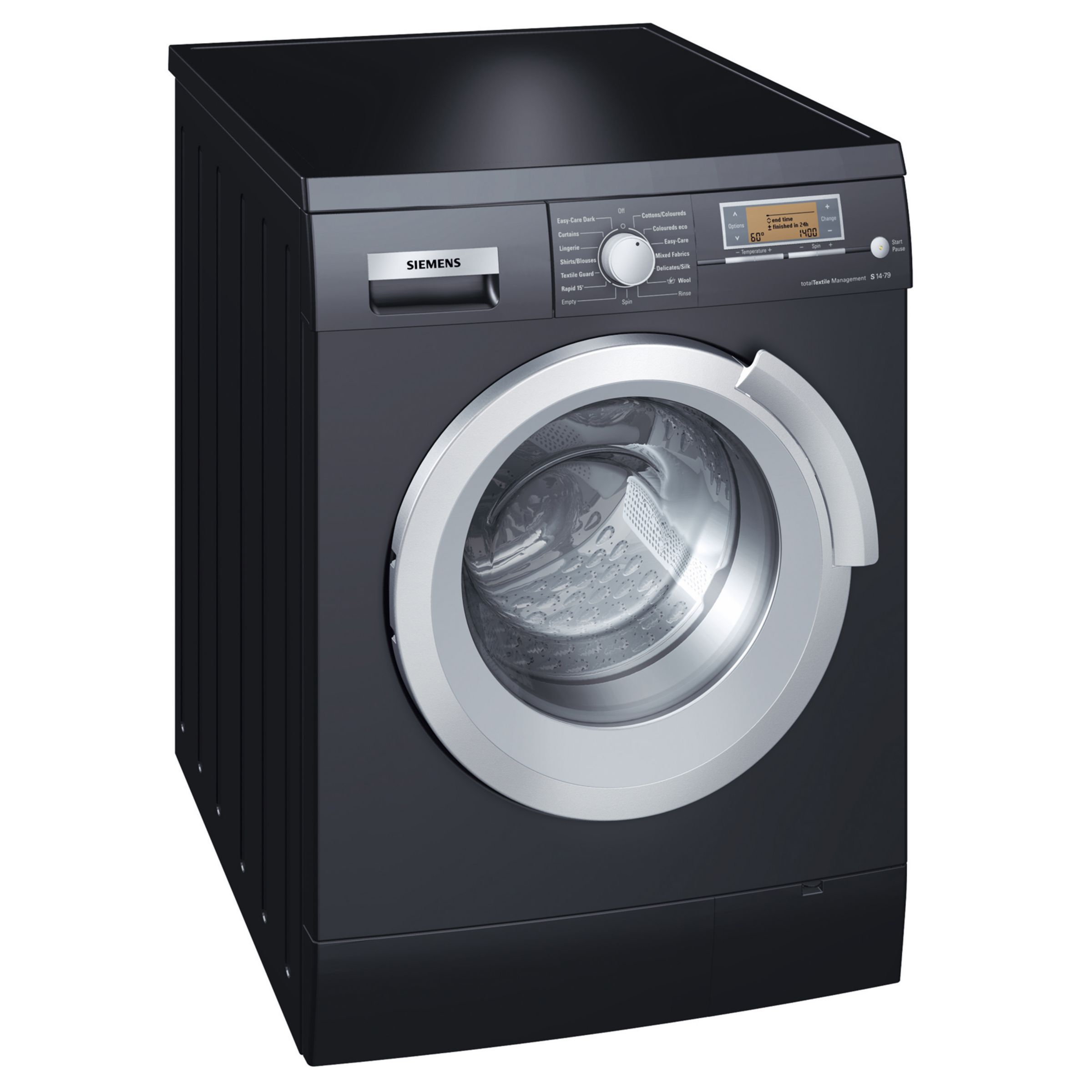 Siemens WM14S79BUK Washing Machine, Black