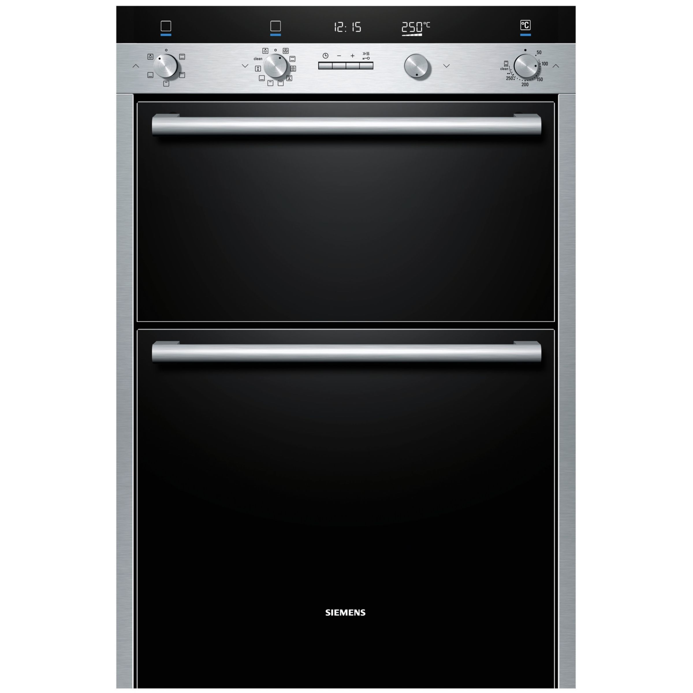 Siemens HB55MB550B Double Electric Oven, Stainless Steel at JohnLewis