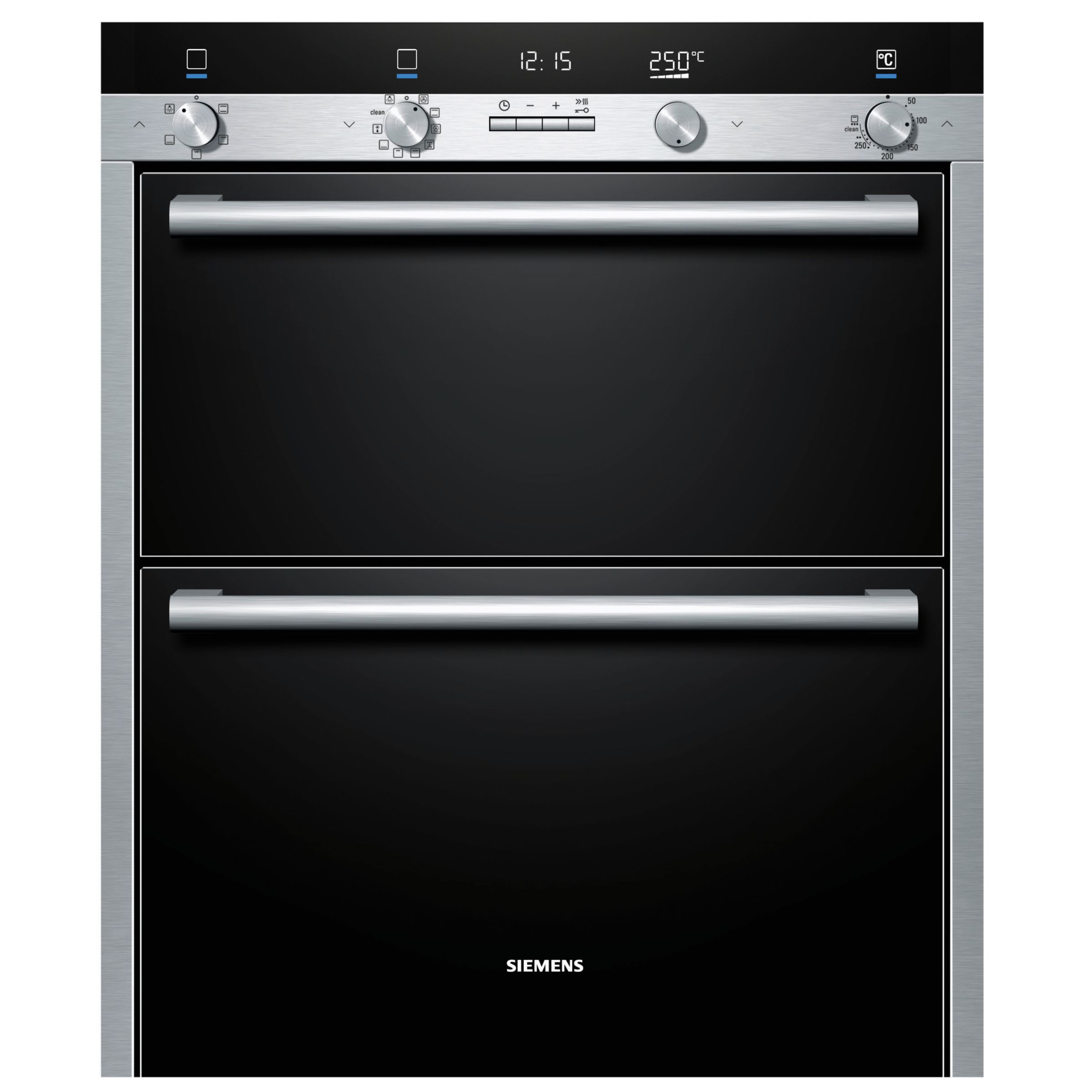 Siemens HB55NB550B Double Electric Oven, Stainless Steel at John Lewis