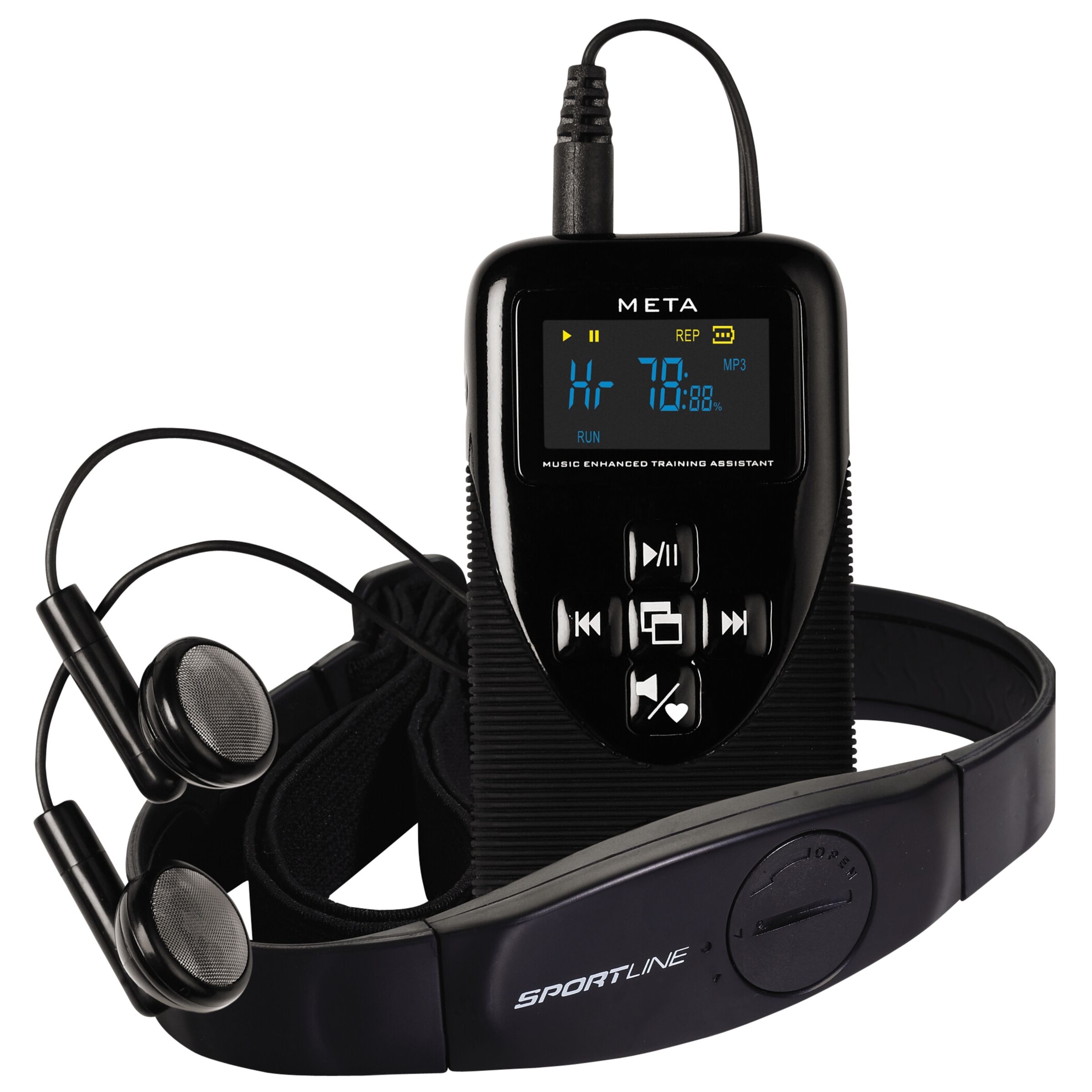 Sportline META 1075 Heart Rate Monitor and MP3 Player