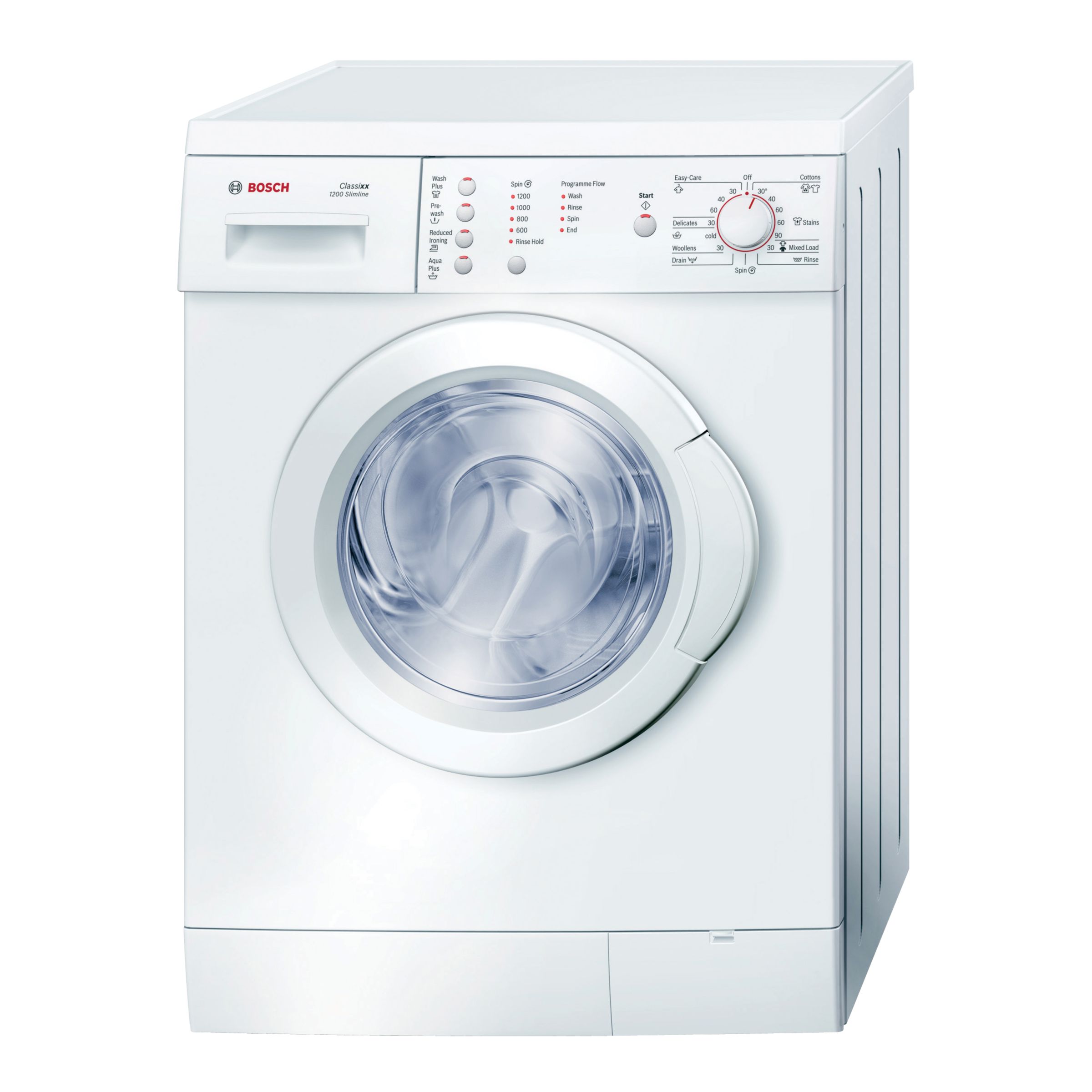 Bosch Classixx WLX24164GB Slimdepth Washing Machine, White at John Lewis
