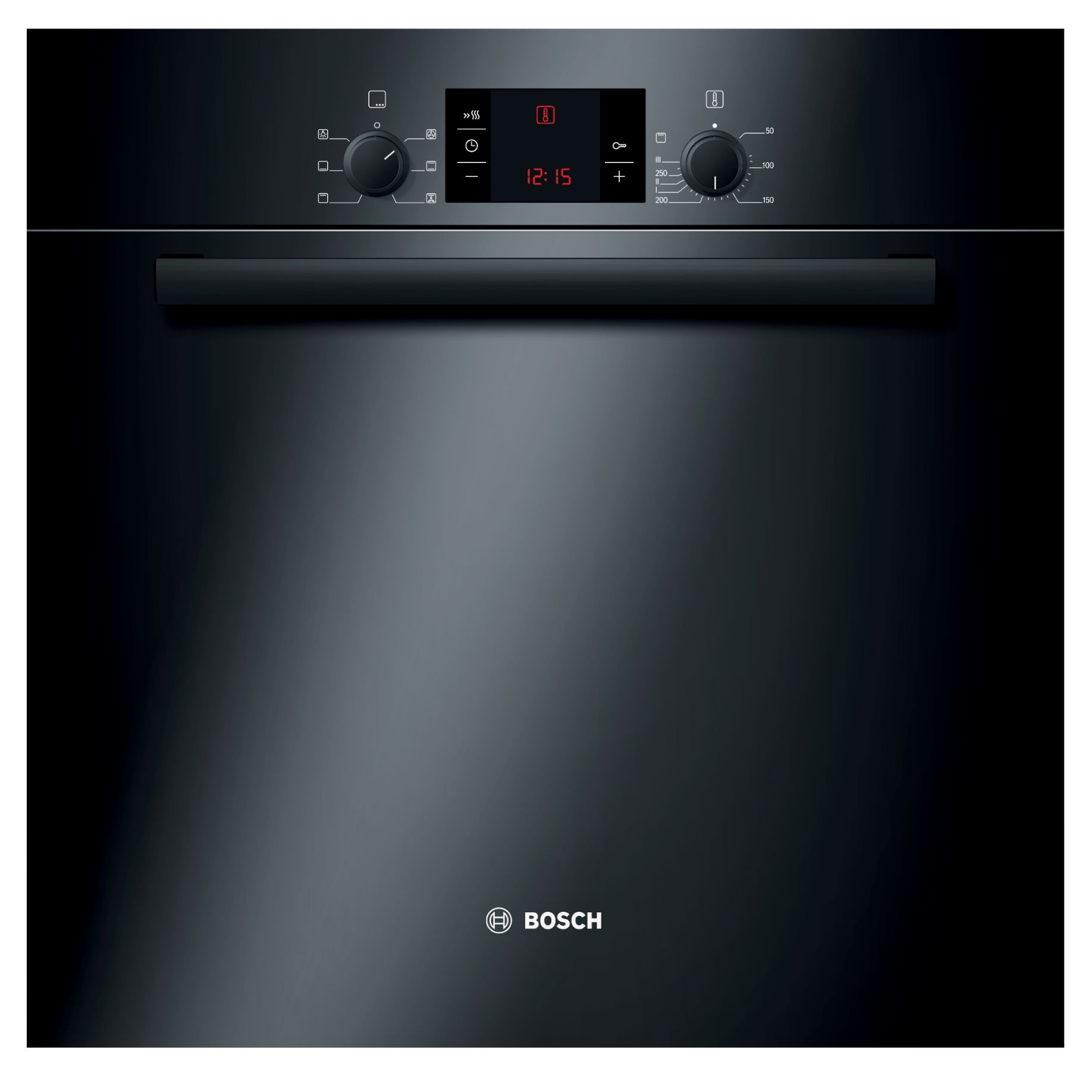 Bosch HBA43B260B Single Electric Oven, Black at JohnLewis