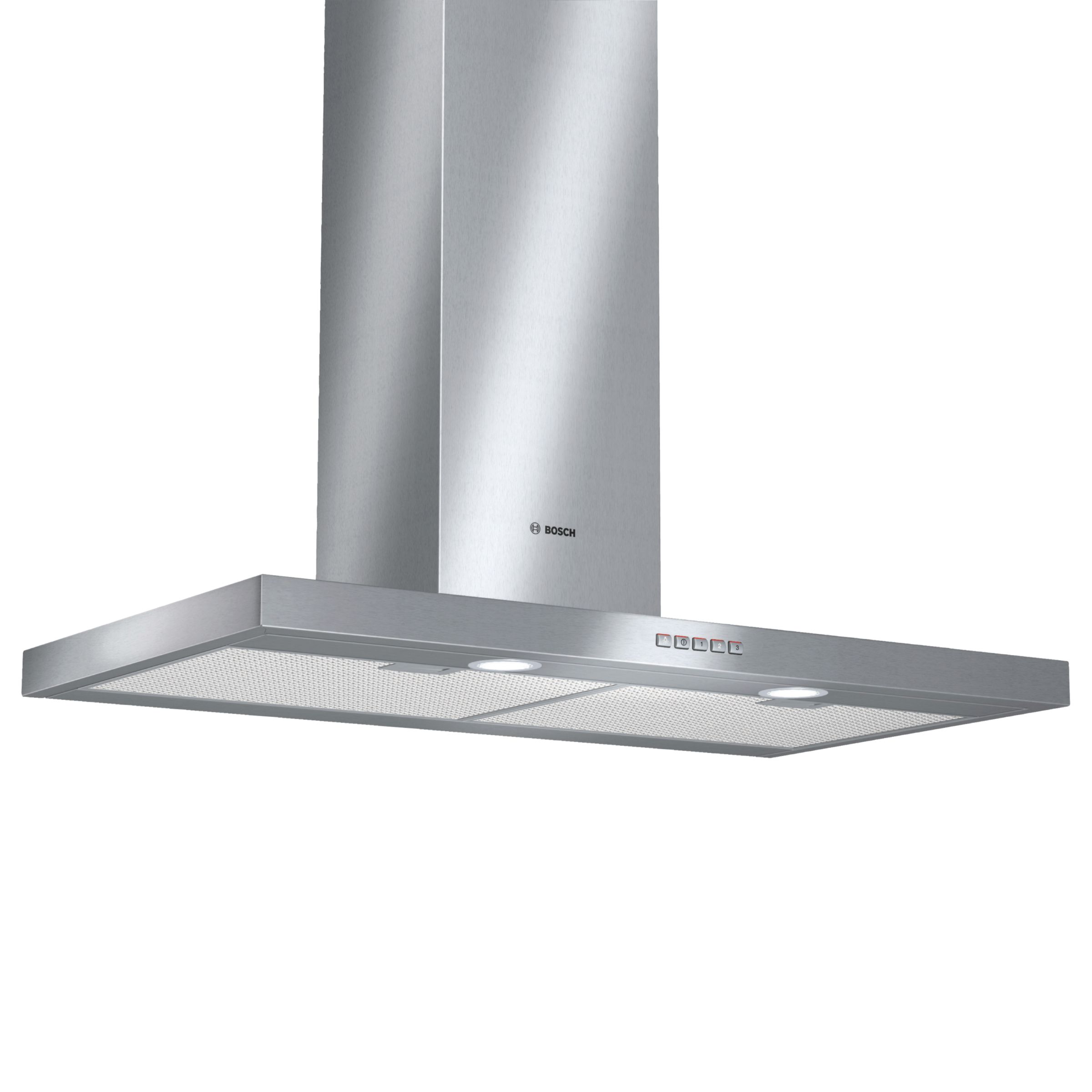 Bosch DWB093450B Chimney Hood, Stainless Steel at John Lewis