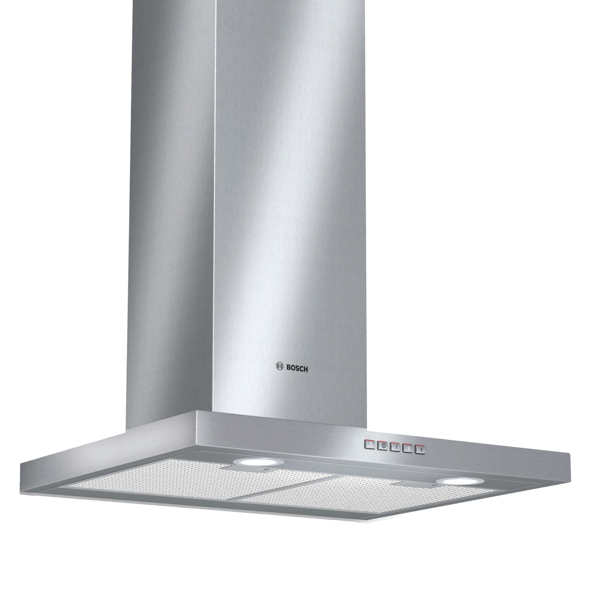 Bosch DWB063450B Chimney Hood, Stainless Steel at John Lewis