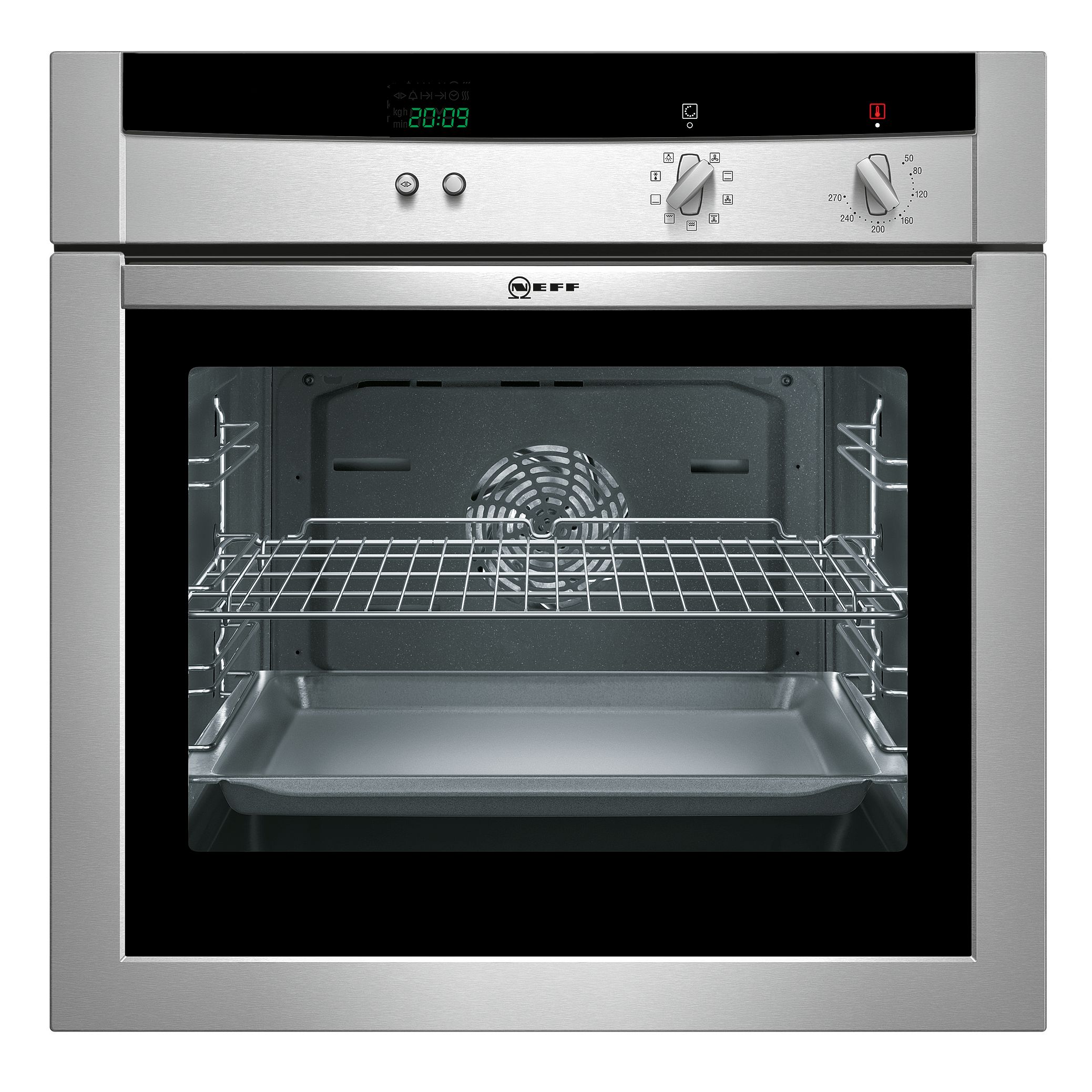 Neff B45M62N0GB Single Electric Oven, Stainless Steel at John Lewis