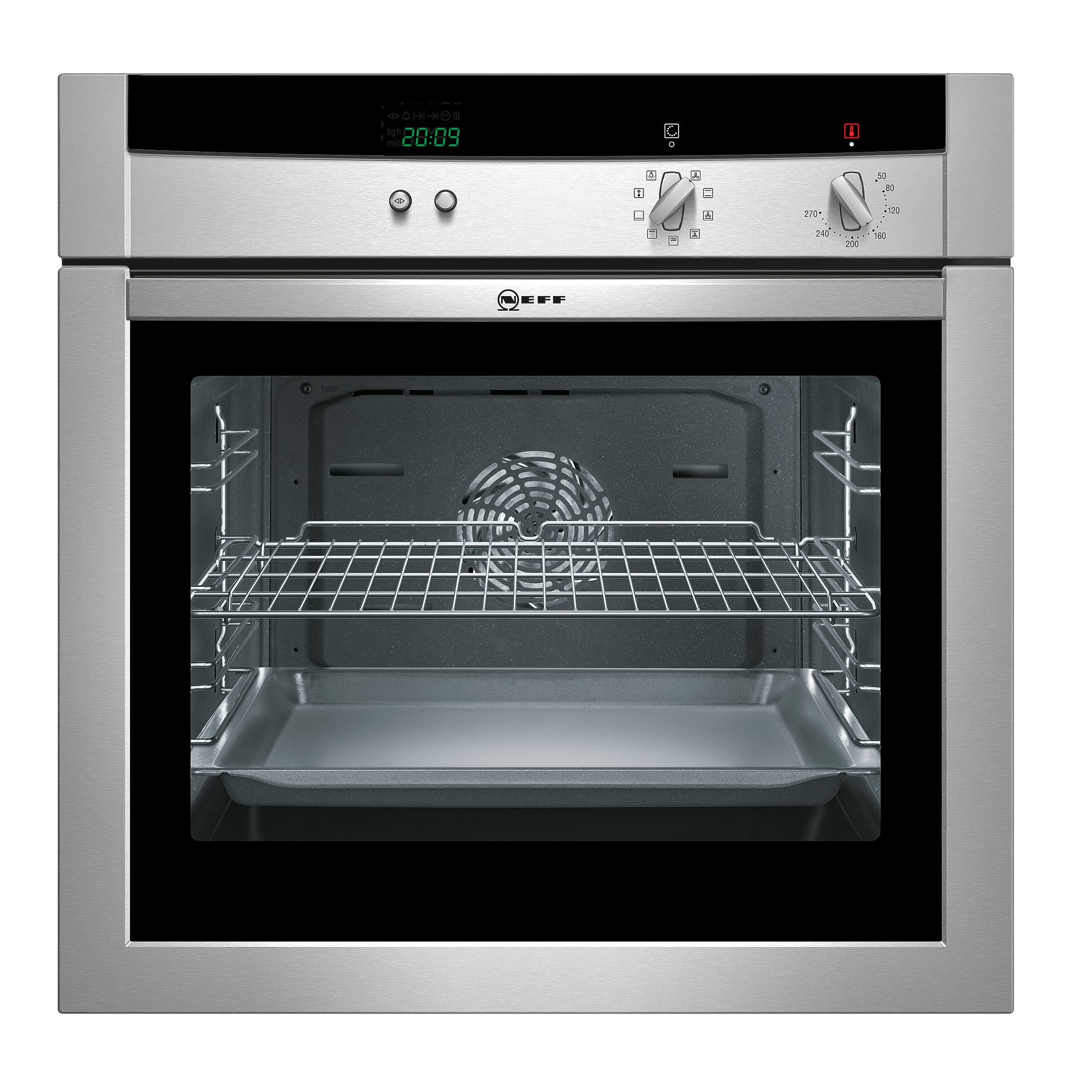 Neff B15M62N0GB Single Electric Oven, Stainless Steel at JohnLewis