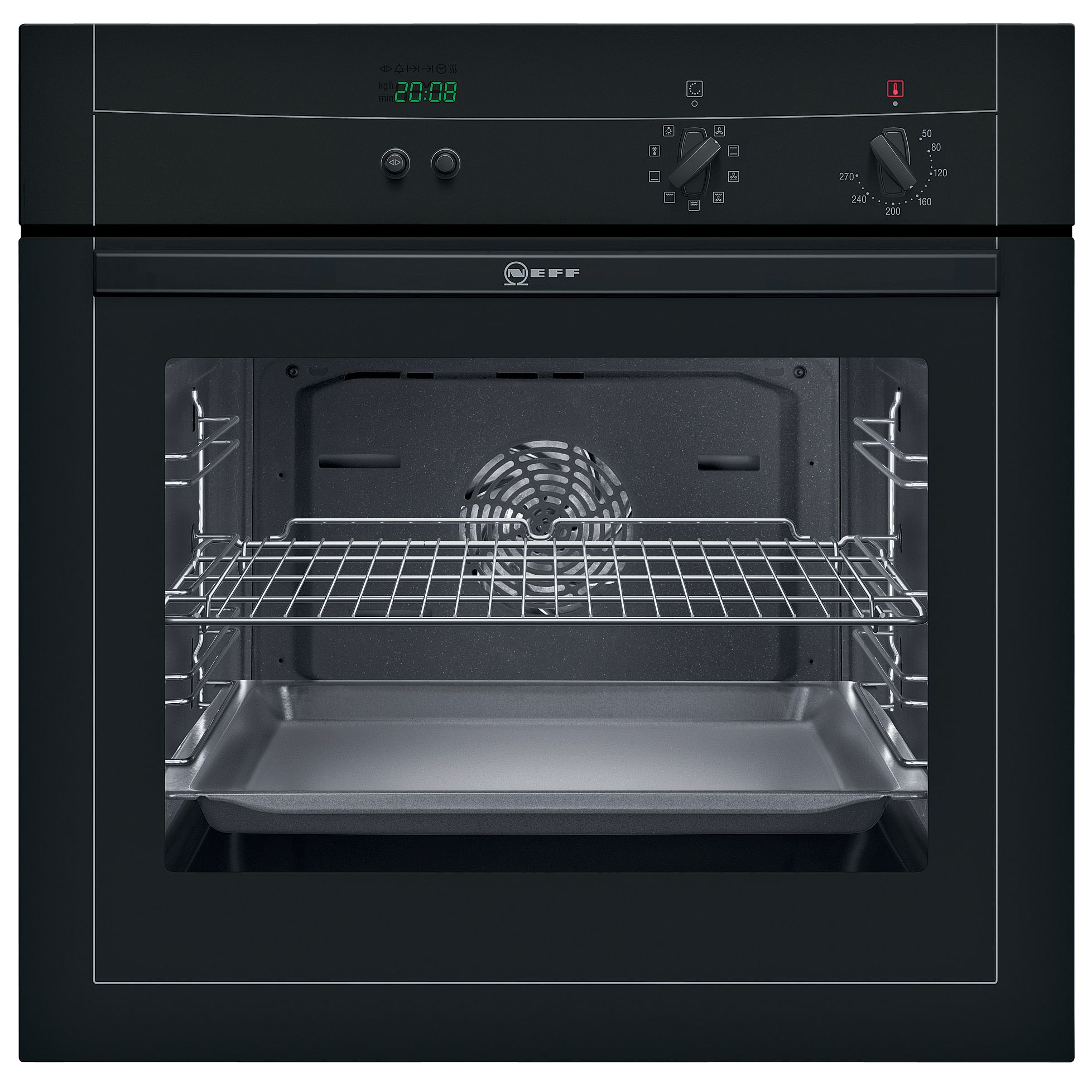 Neff B15M62S0GB Single Electric Oven, Black at John Lewis