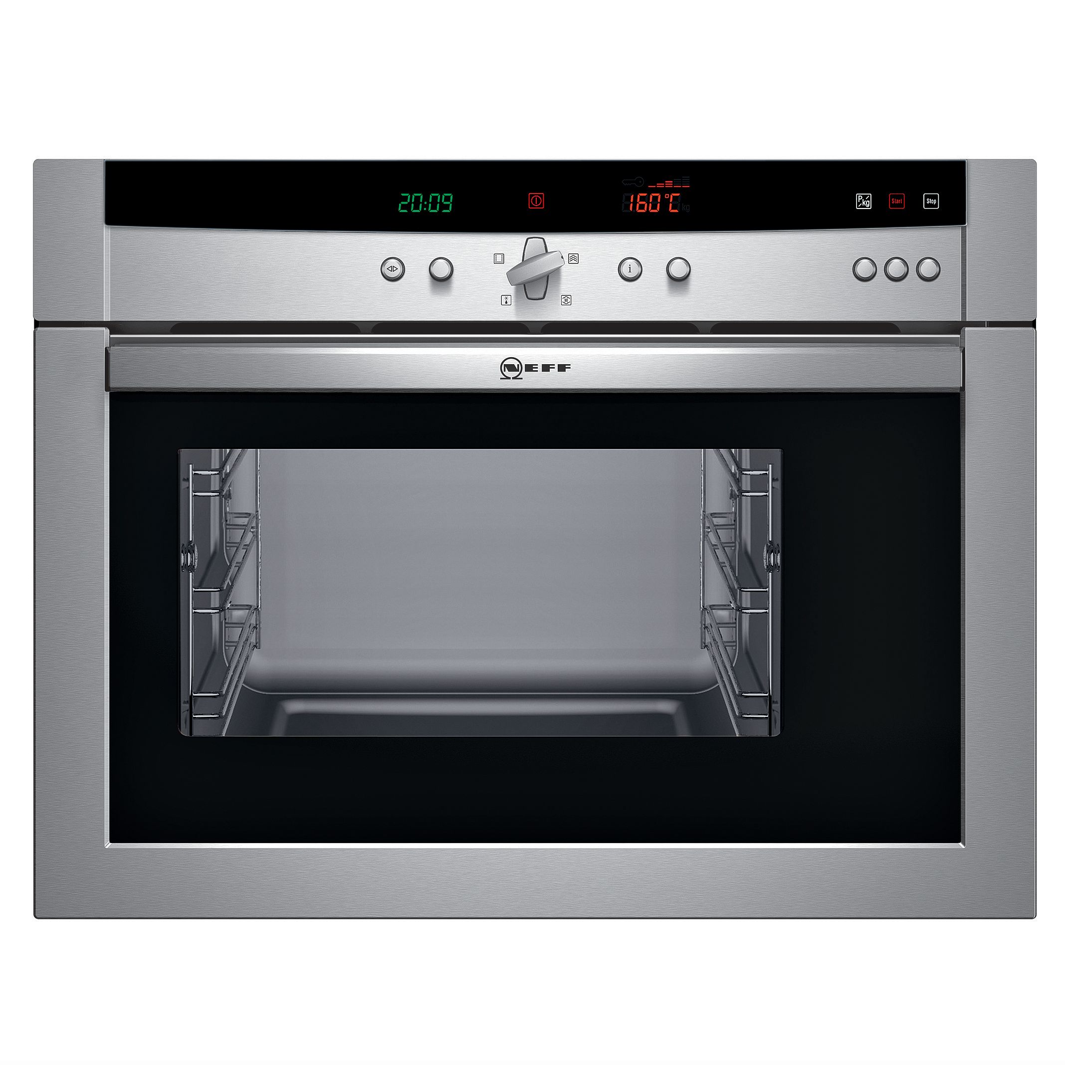 Neff C47D22N0GB Compact Steam Oven, Stainless Steel at John Lewis