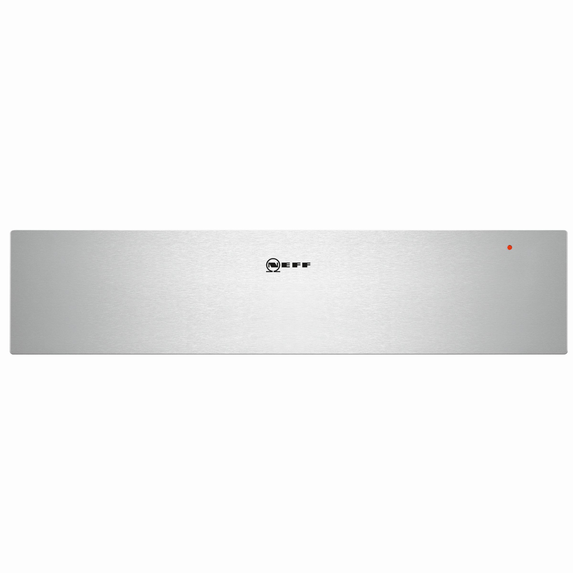 Neff N21H45N0GB Built-In Warming Drawer, Stainless Steel at John Lewis