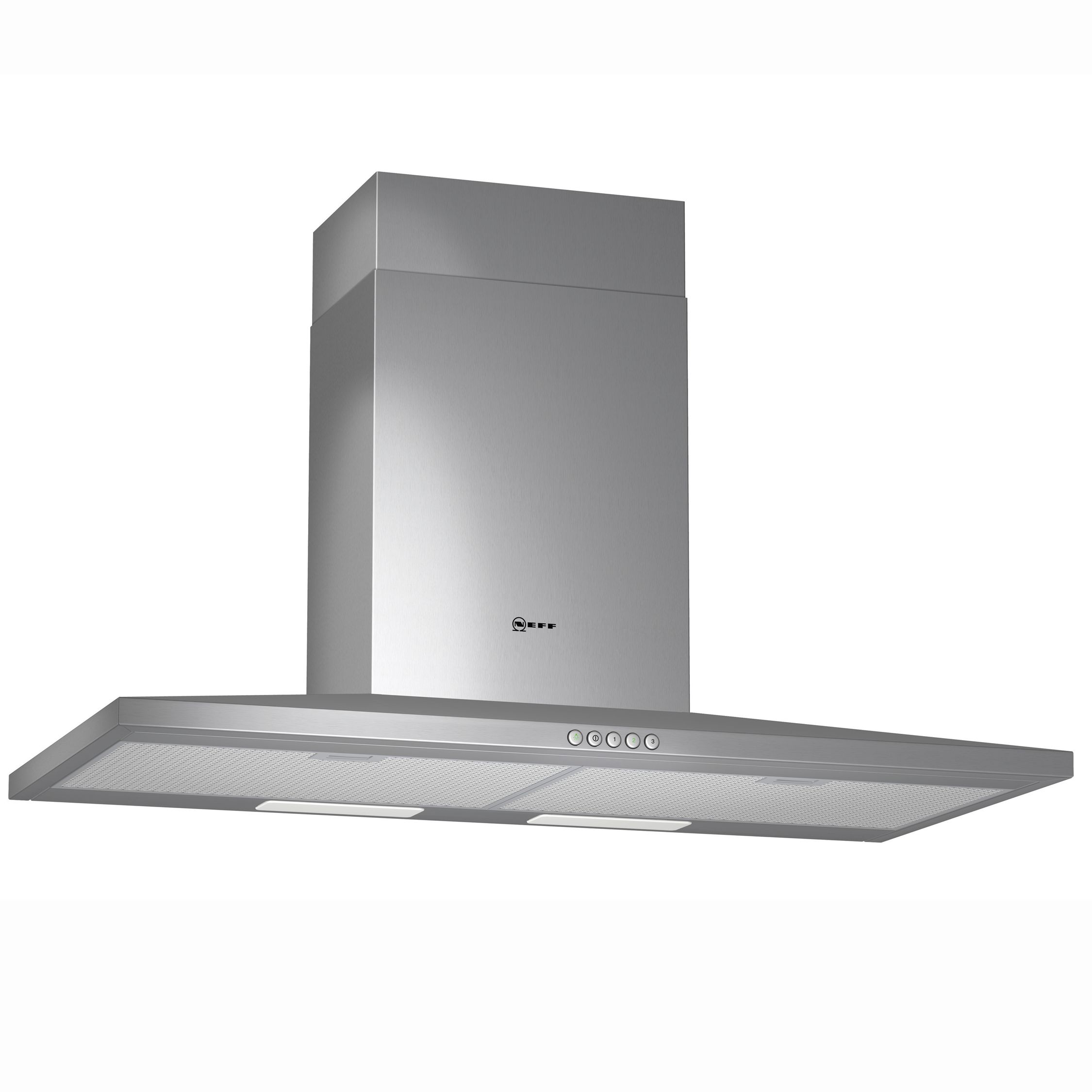 Neff D69S23N0GB Chimney Hood, Stainless Steel at John Lewis